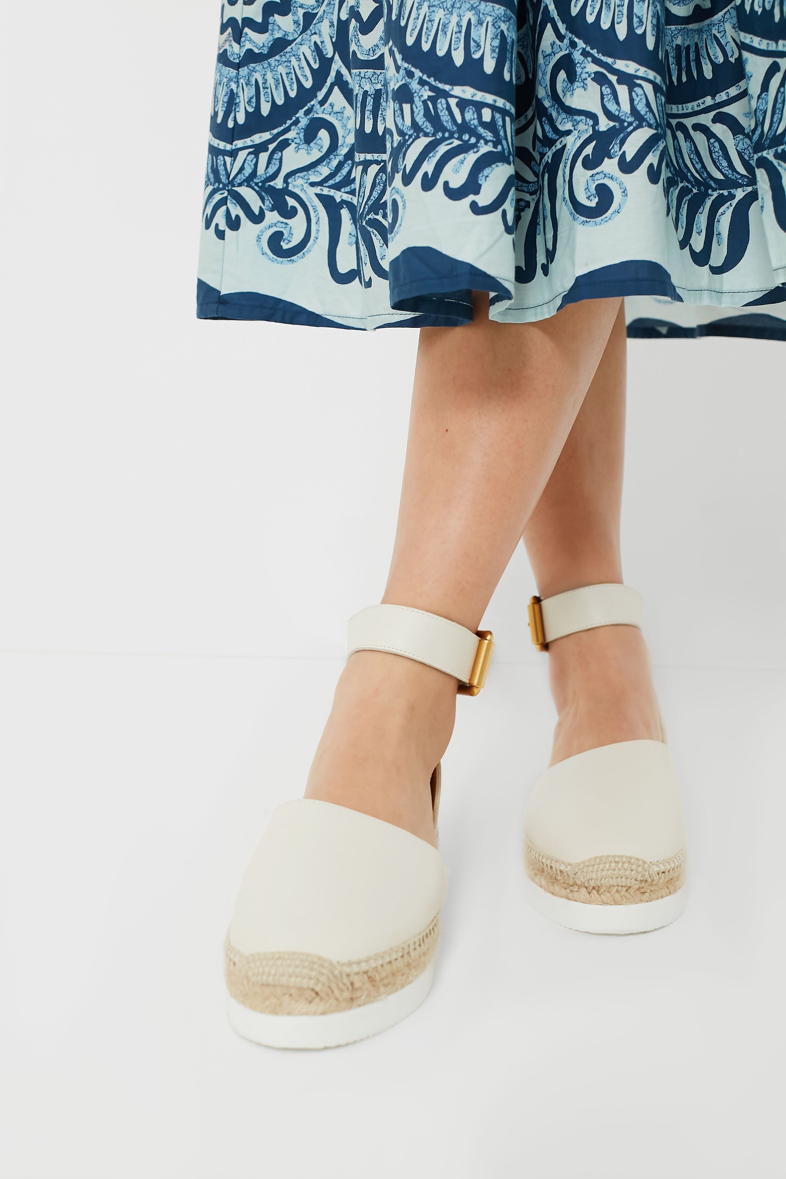 See By Chloé Natural Glyn Closed Toe Espadrilles