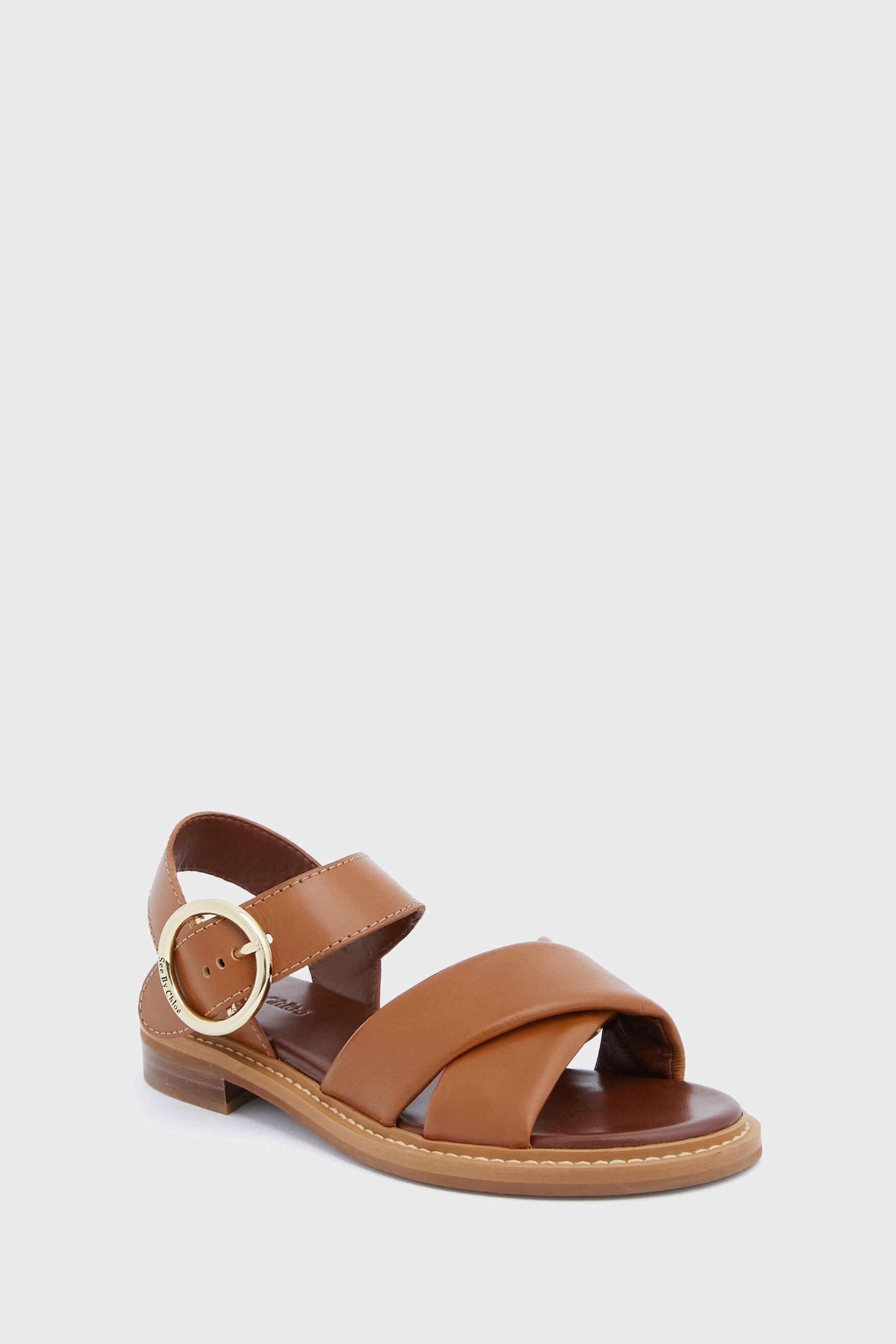 See By Chloé Tan Lyna Sandals