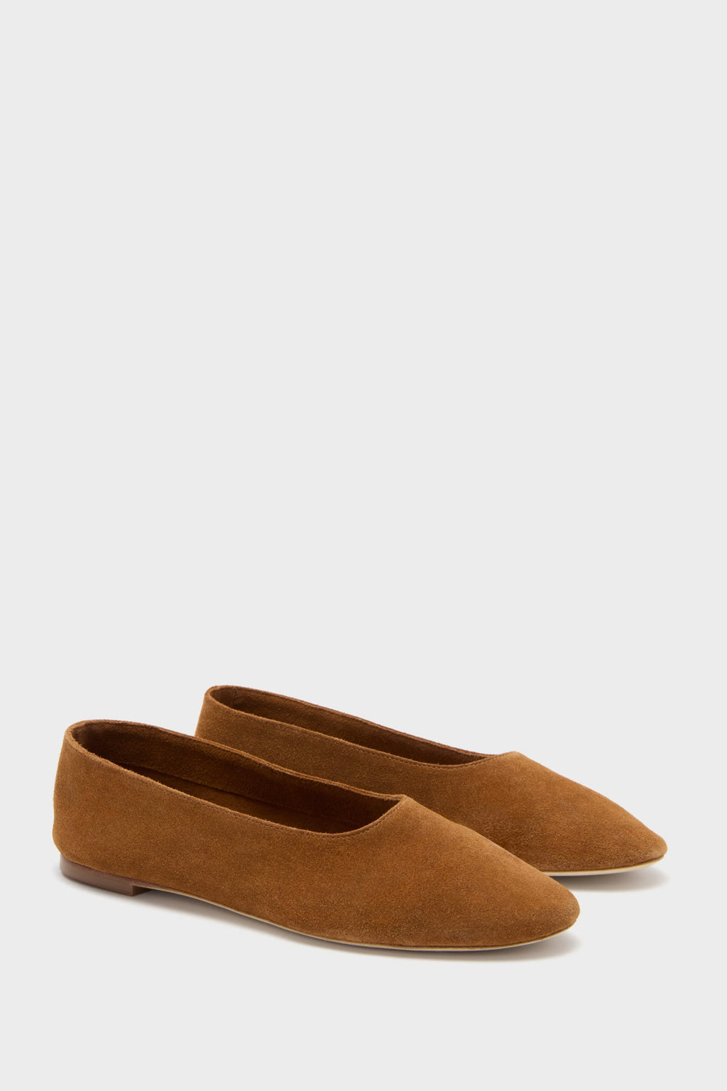 Staud Tan Alba Ballet Flat