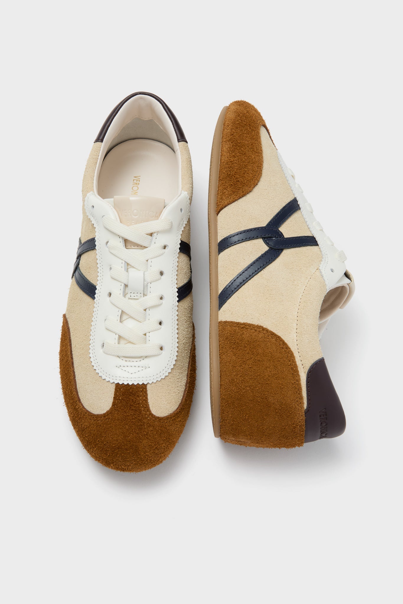 Veronica Beard Sand And Hazelwood Riviera Sneakers