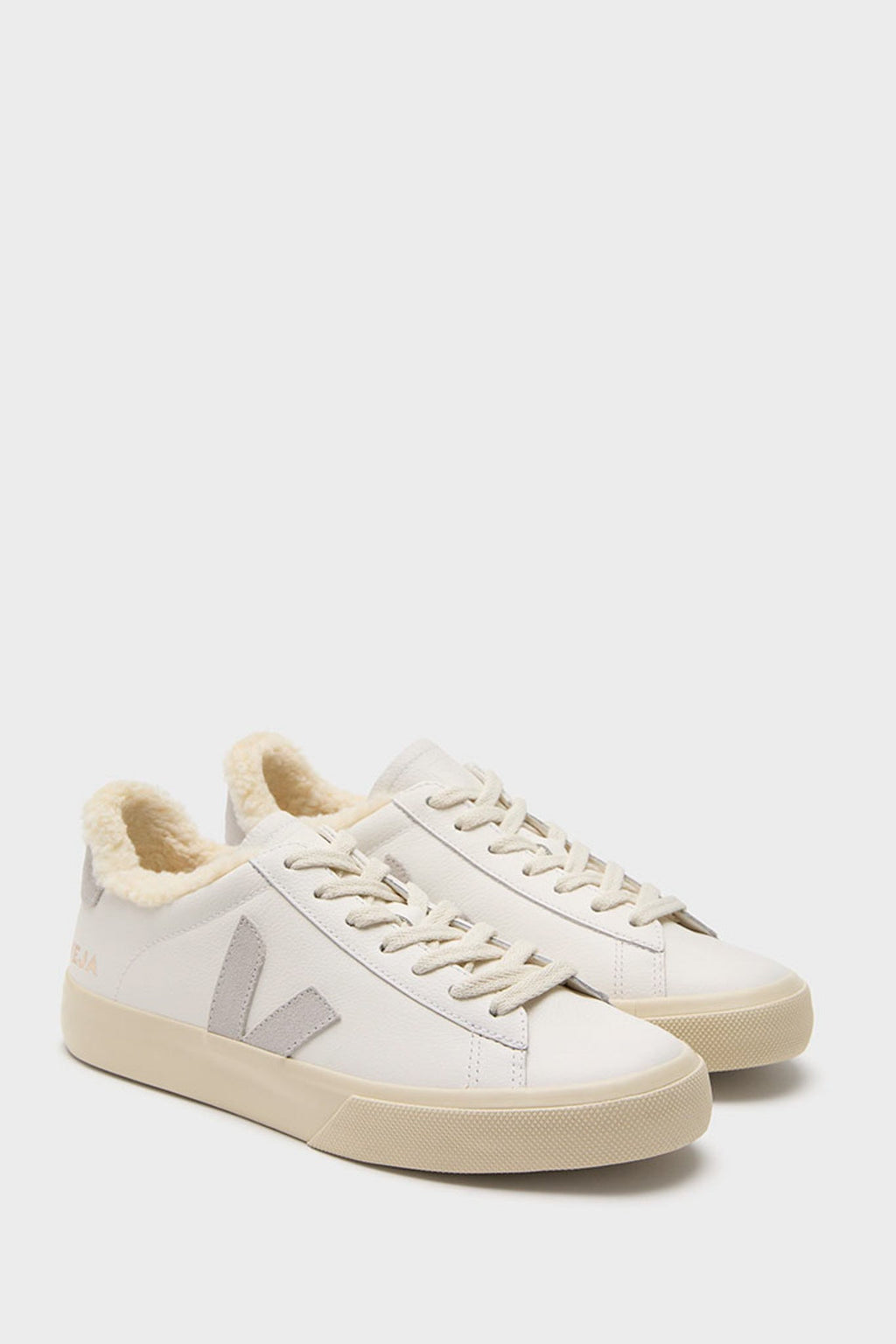 Veja Extra White Light Grey Winter Campo Sneakers