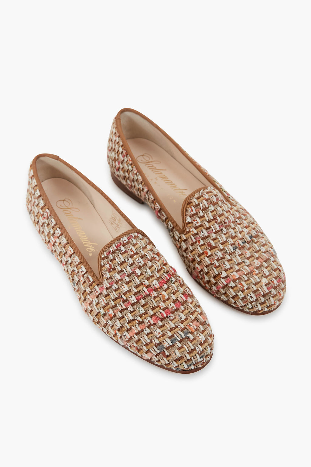  Tan Confetti Loafers