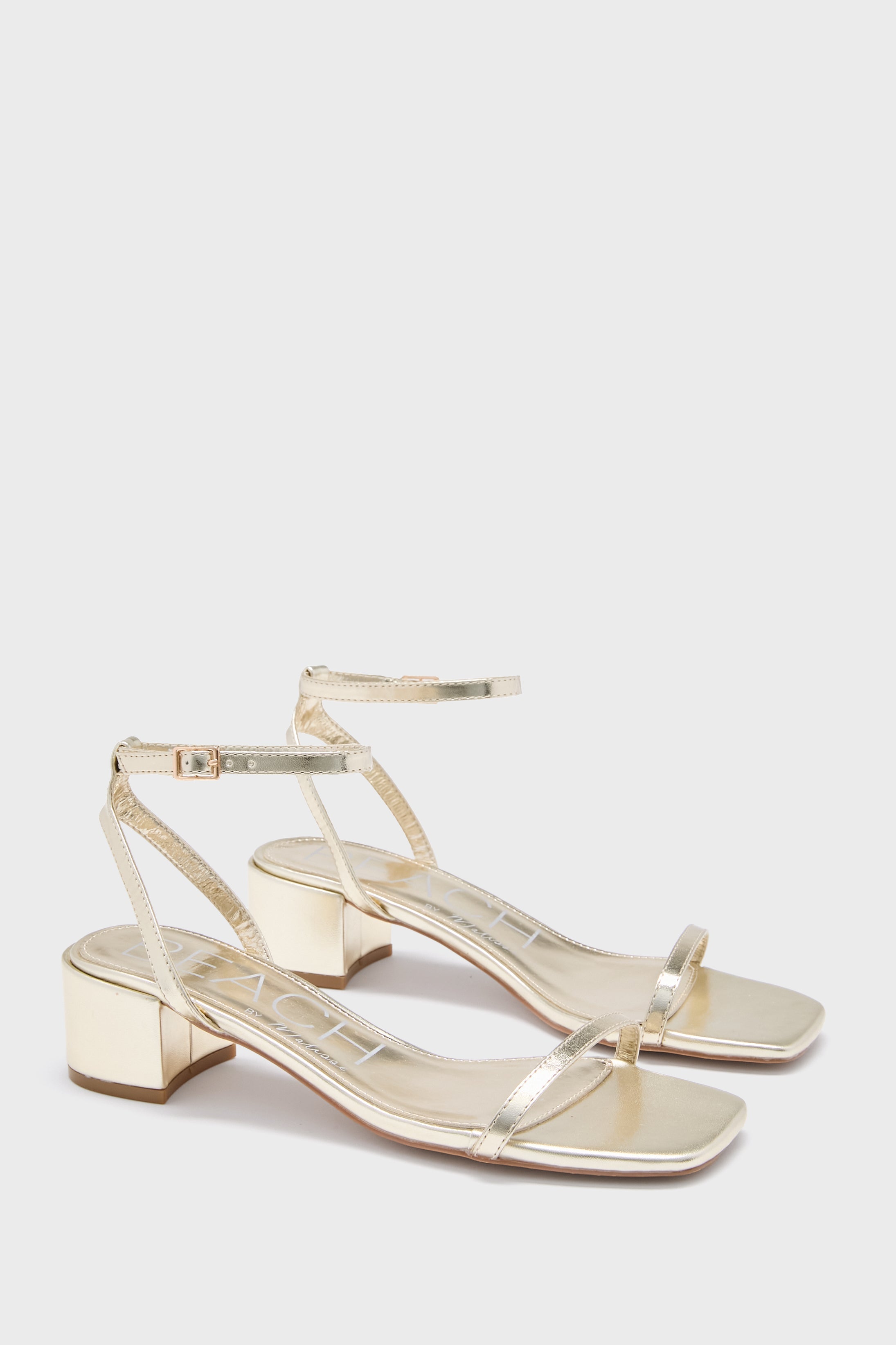 Matisse Gold Bella Heels