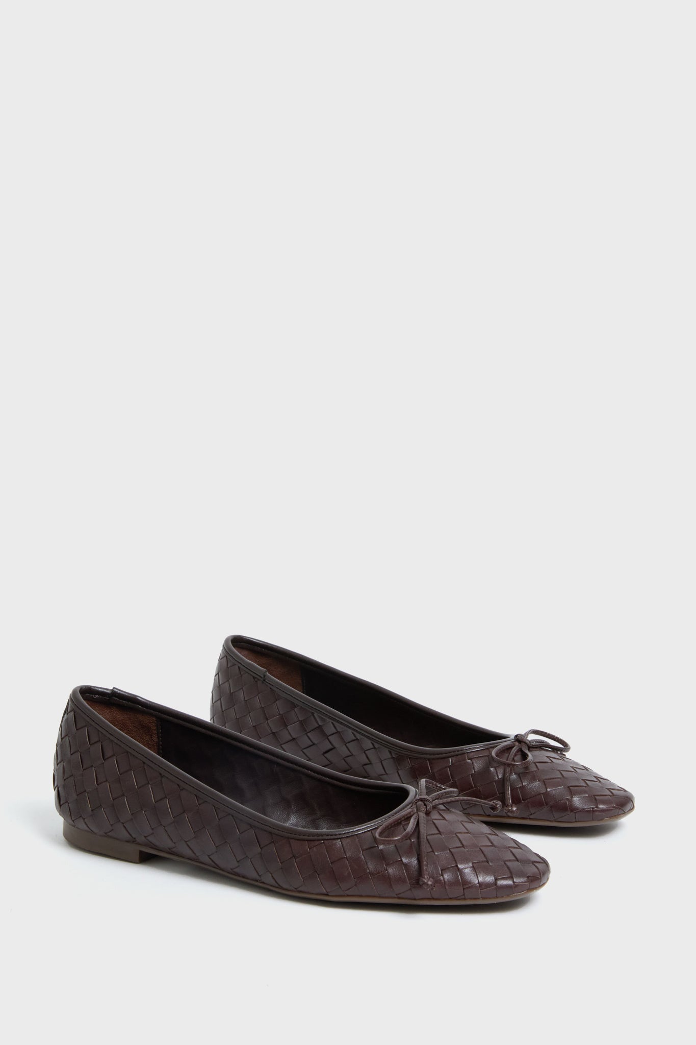 Schutz Dark Chocolate Arissa Flats