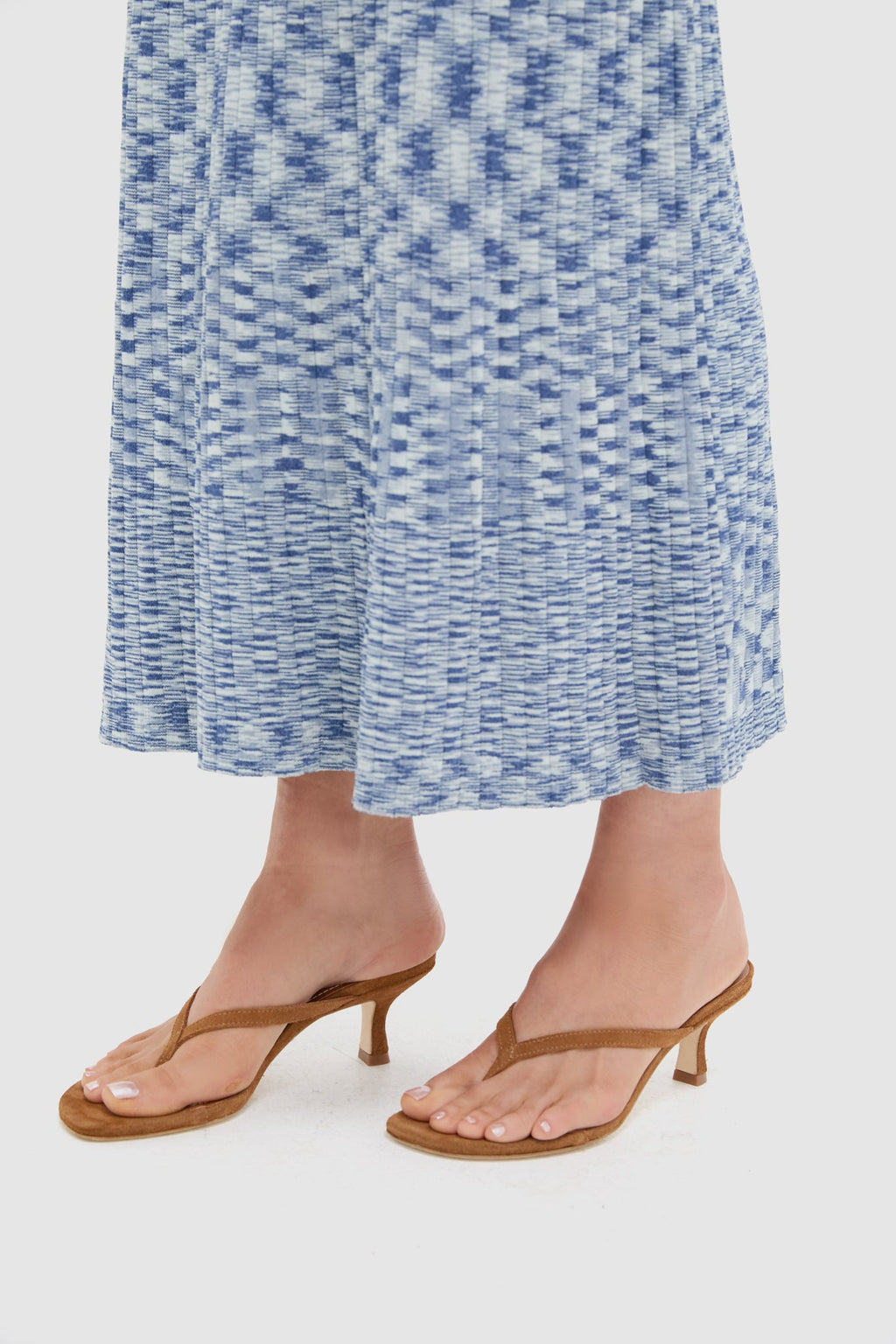 Staud Tan Freja Kitten Heel