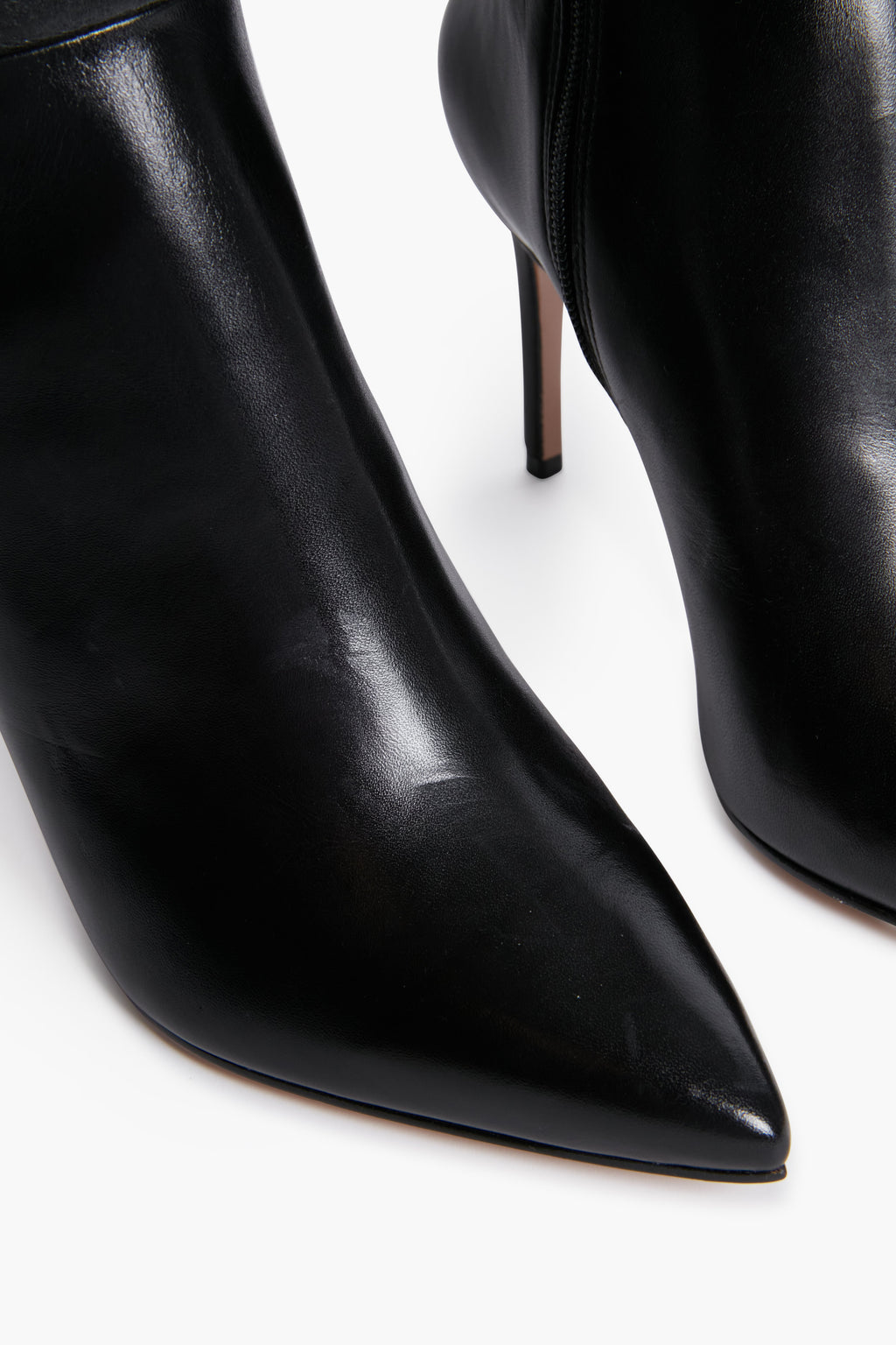 Schutz Black Mikki Up Boots