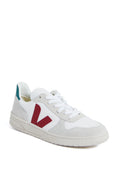 Veja White Marsala Brittany V-10 Sneakers