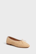 Mansur Gavriel Natural Raffia Dream Ballerina