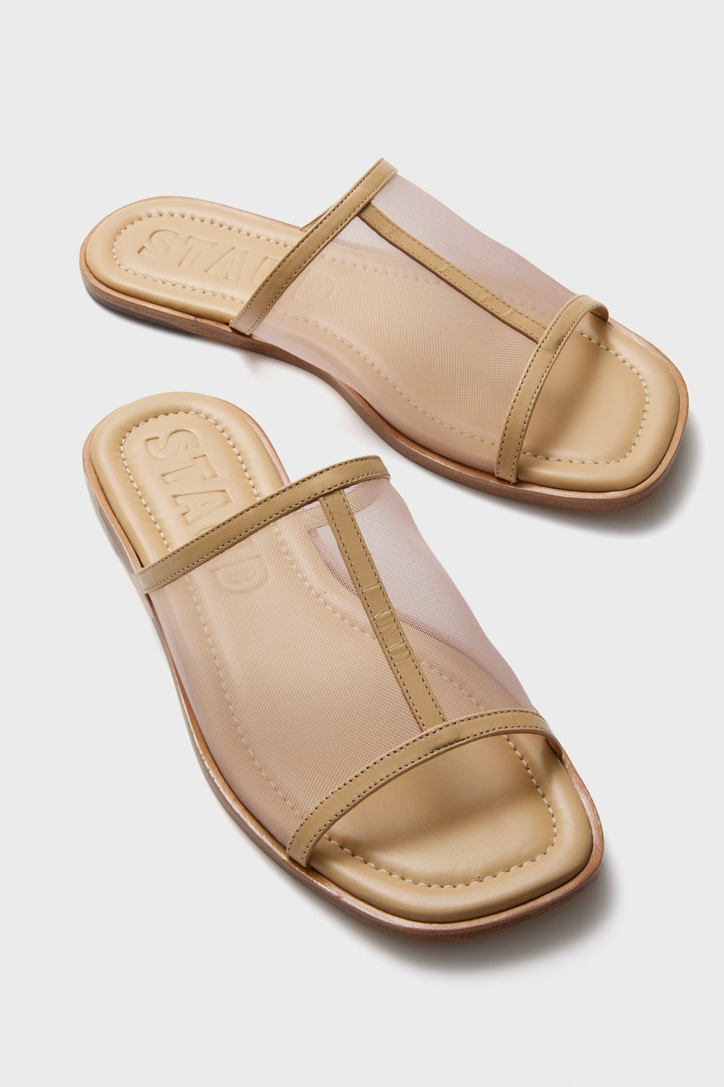 Staud Porcini Mushroom Mesh Alessandra Sandal