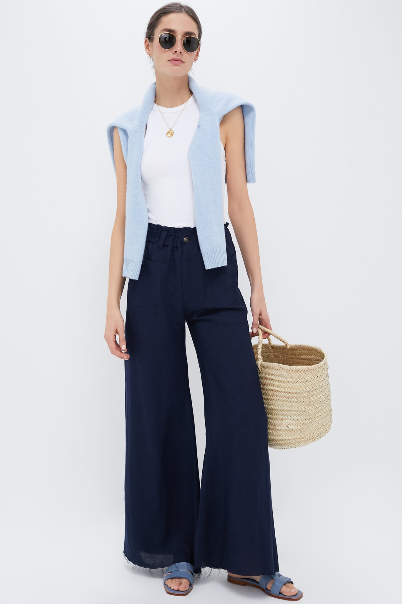  Blue Combo Muse Sandals