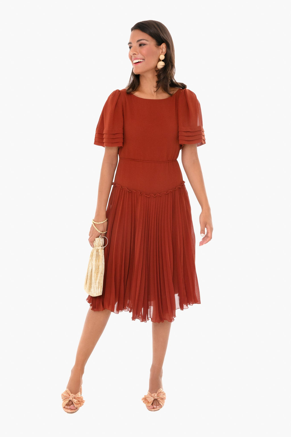 Loeffler Randall Bermuda Emilia Pleated Knot Mules