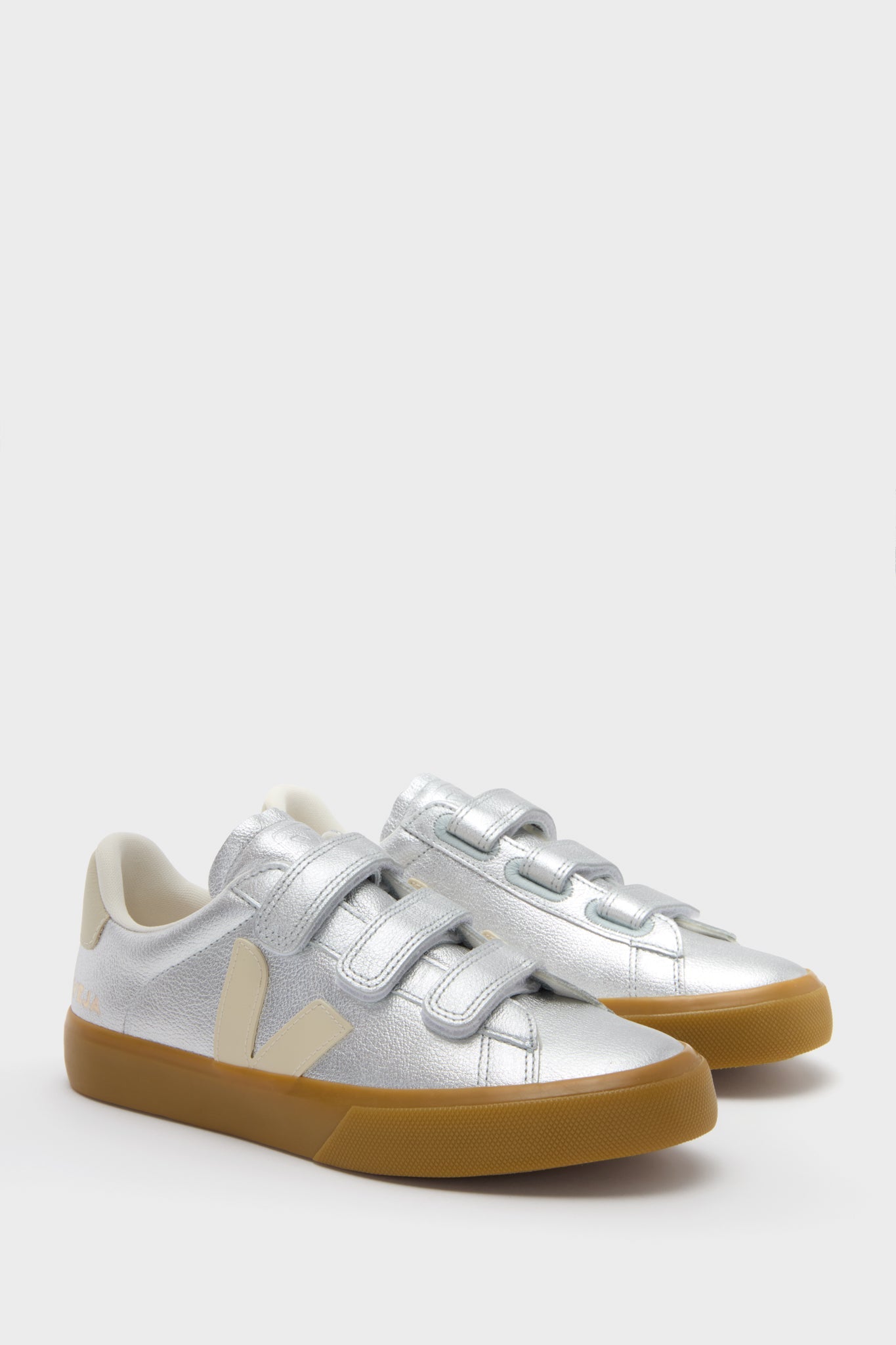 Veja Silver Pierre Recife Logo Sneakers
