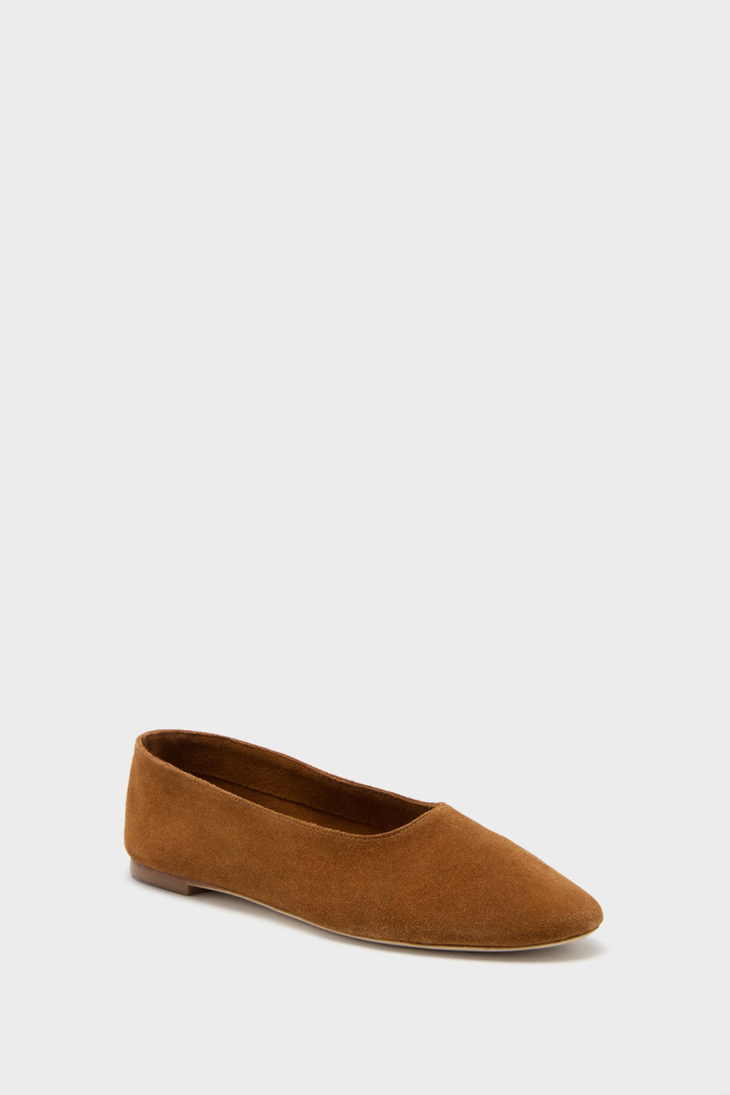 Staud Tan Alba Ballet Flat