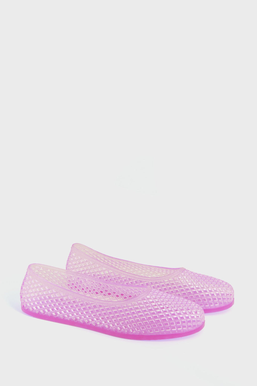 Ancient Greek Sandals Lilac Iro Jelly Flats