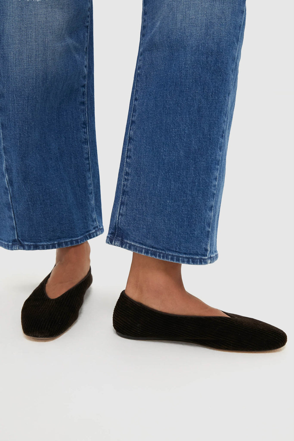  Chocolate Corduroy Regency Slippers