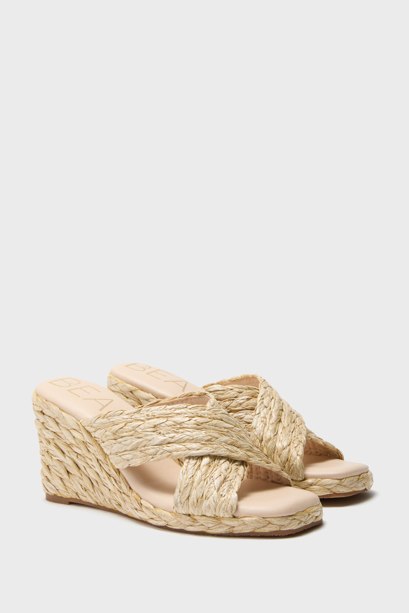 Matisse Natural Bondi Wedge Heels