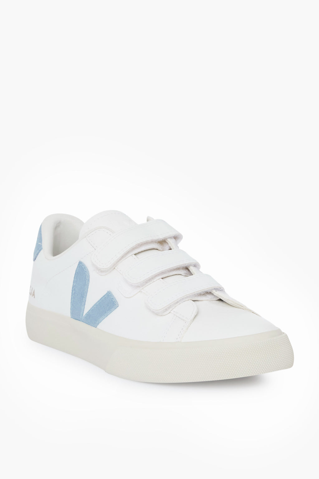 Veja Extra White Steel Blue Recife Logo Sneakers