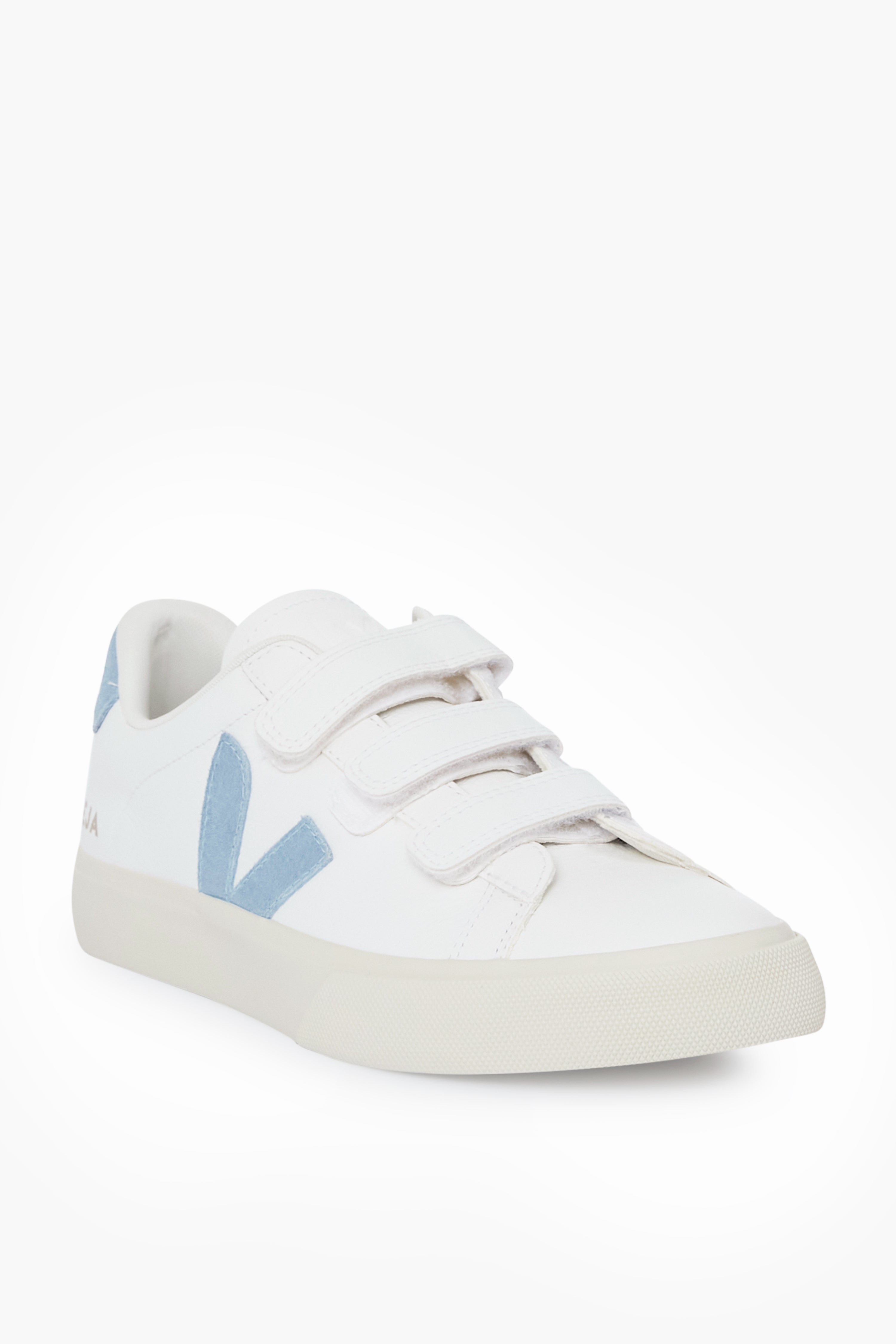 Veja Extra White Steel Blue Recife Logo Sneakers
