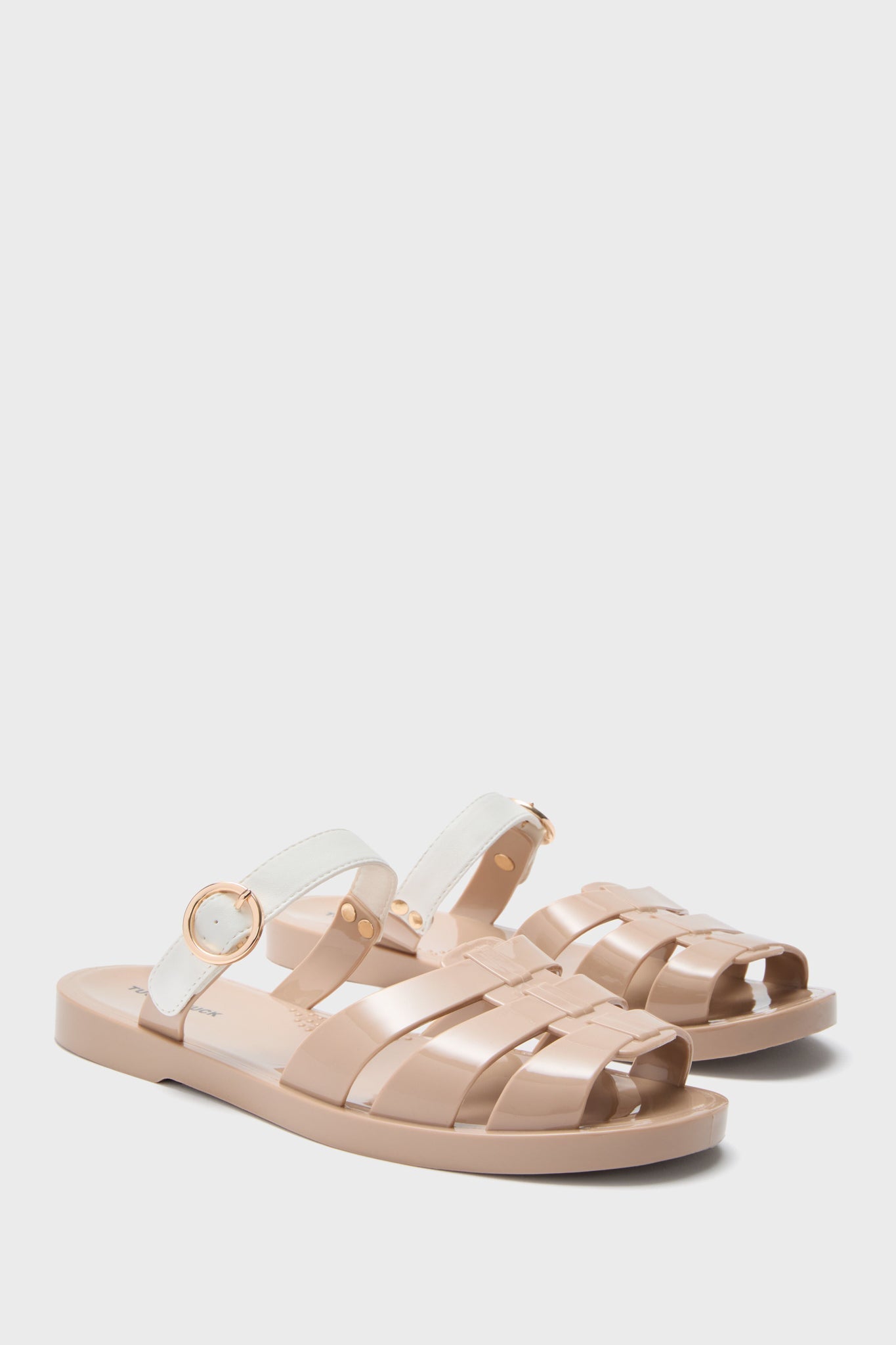  Sand Riley Jelly Sandals