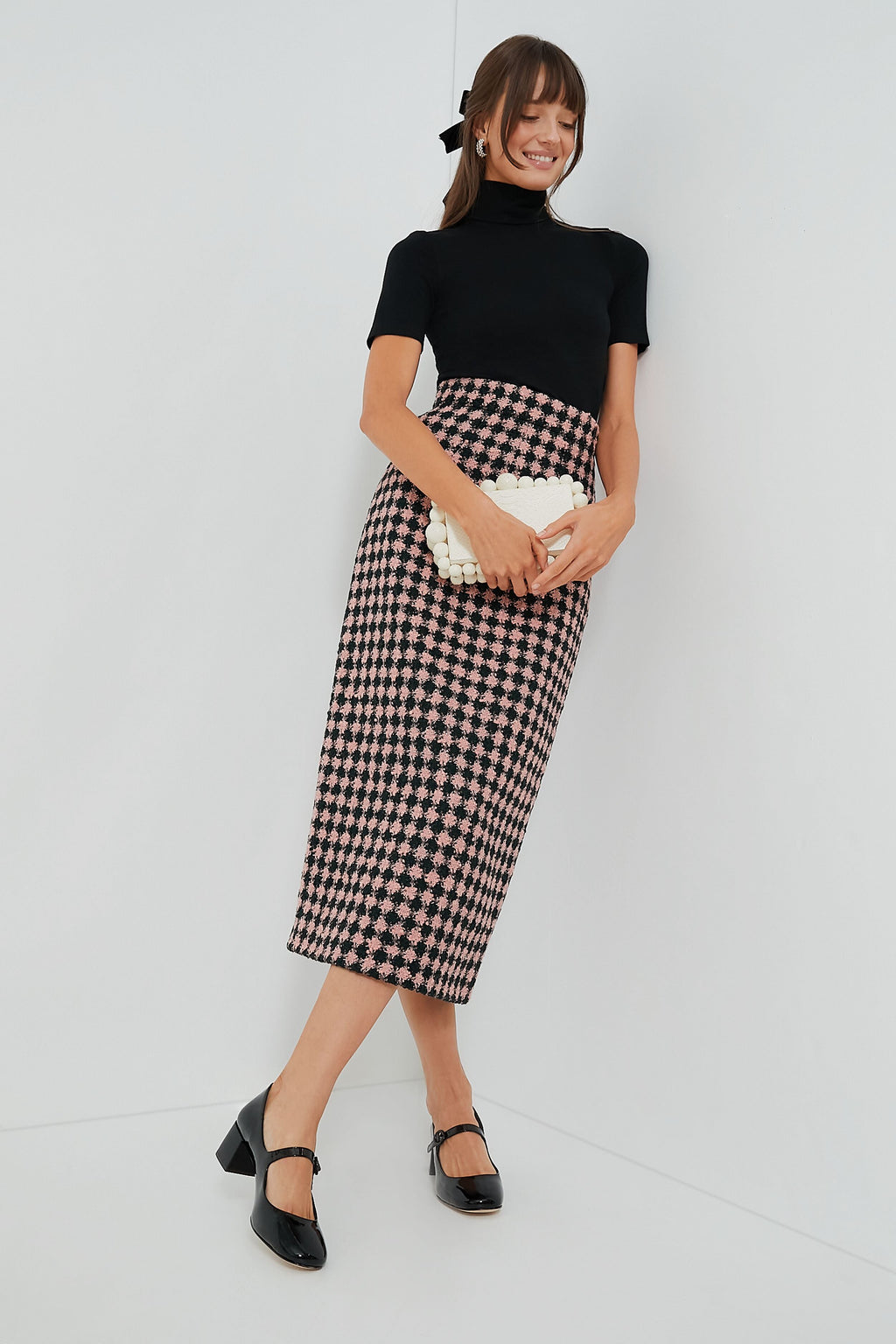  Black Patent Blair Block Pumps