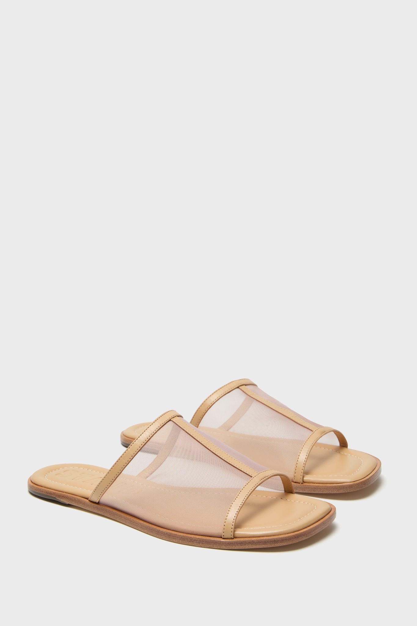 Staud Porcini Mushroom Mesh Alessandra Sandal