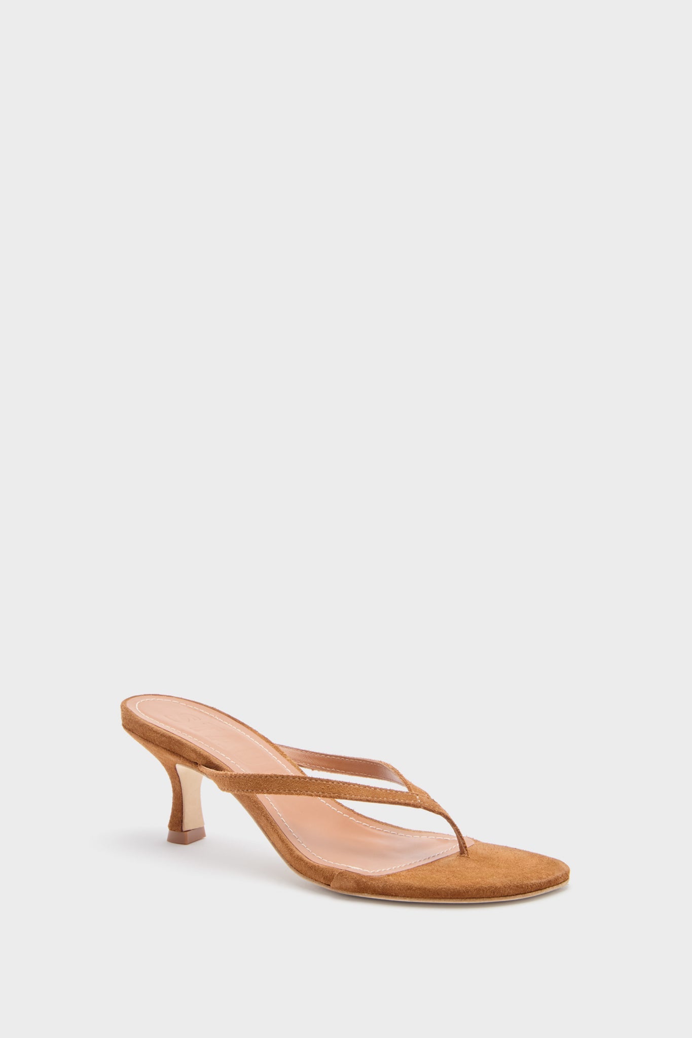 Staud Tan Freja Kitten Heel