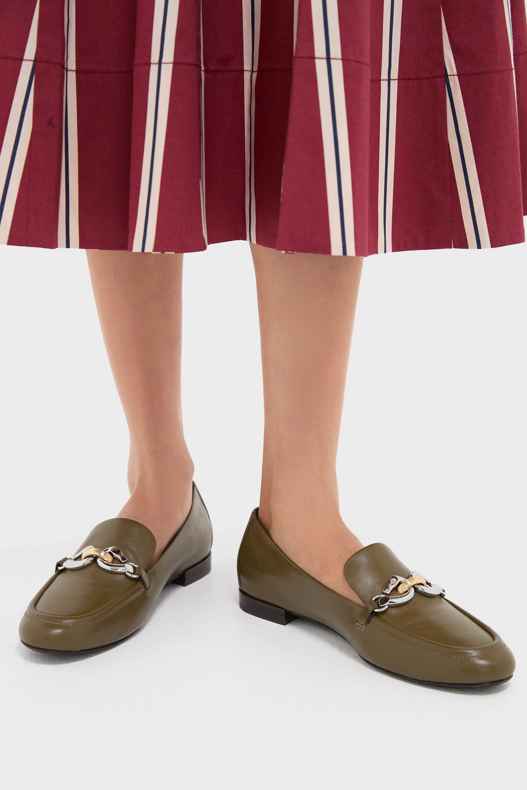 Tory Burch Ramure Green Jessa Loafer