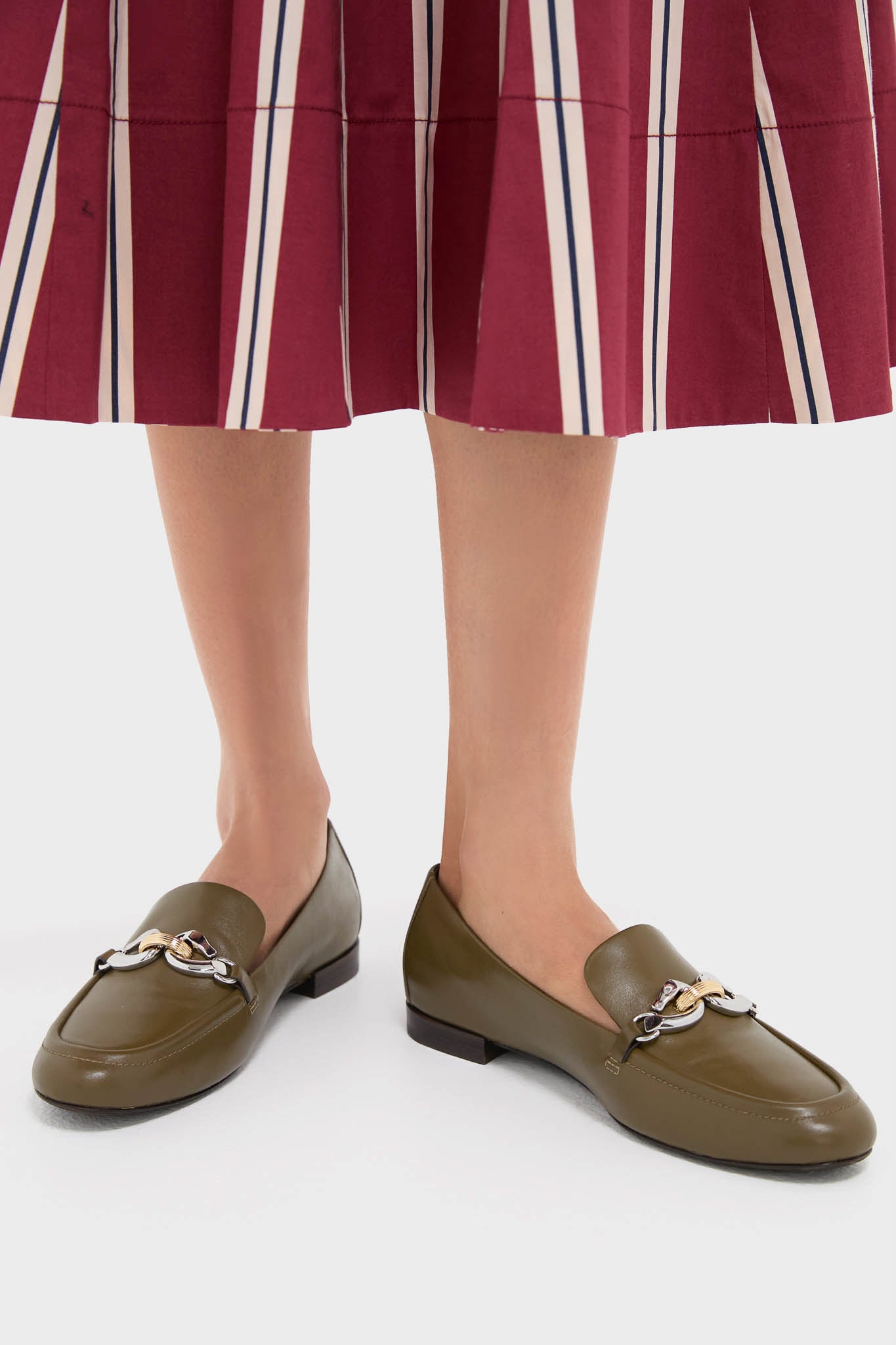 Tory Burch Ramure Green Jessa Loafer