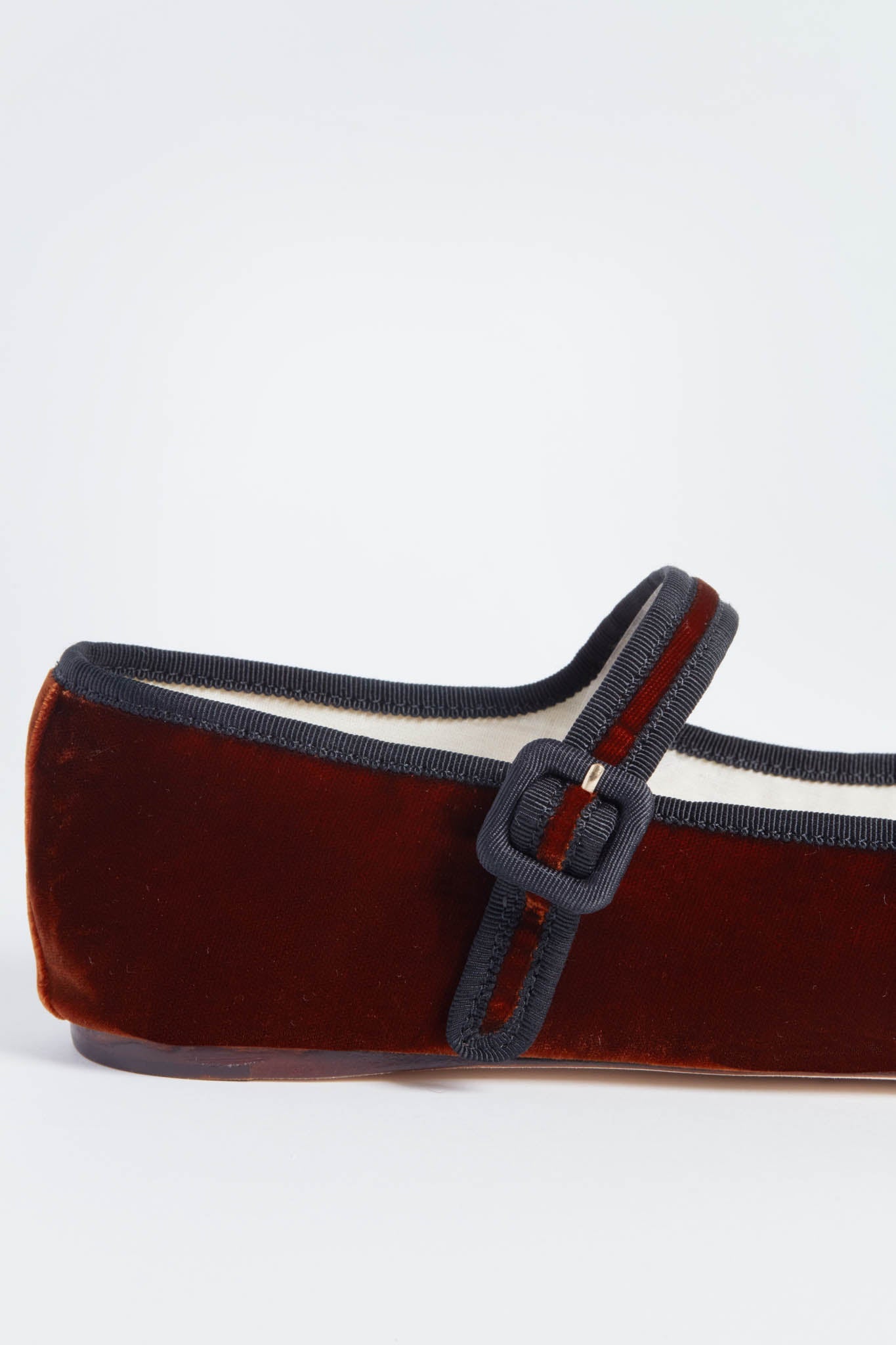 Loeffler Randall Sienna Velvet Chiara Mary Jane Flats