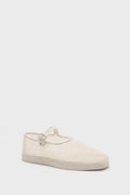 Loeffler Randall White Netted Mesh Rita Mary Janes