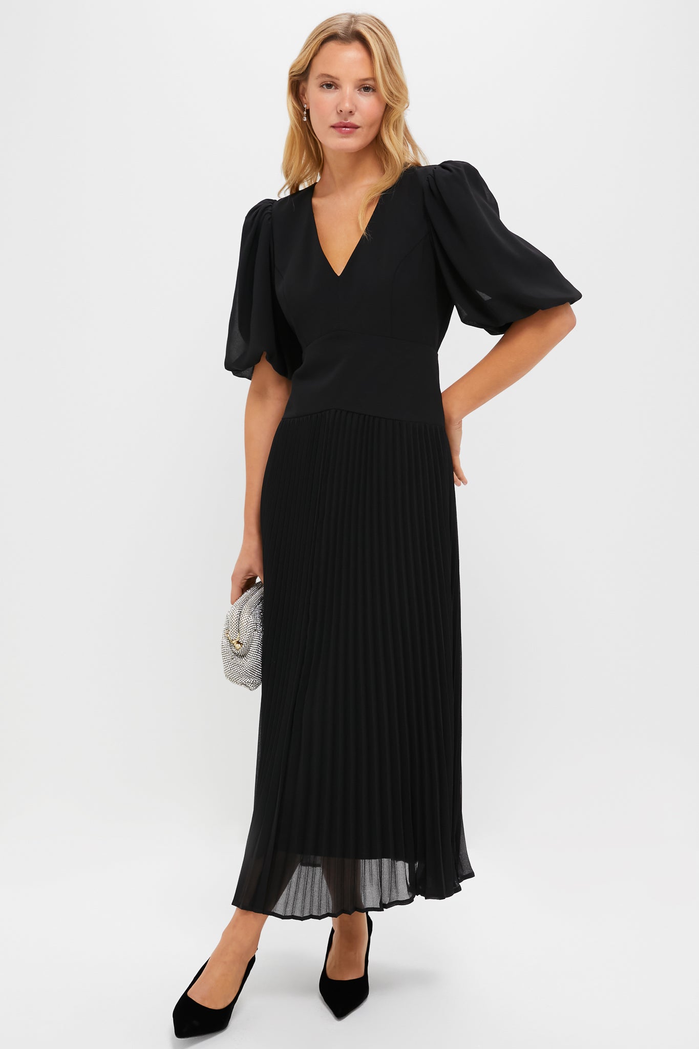 Cult Gaia Black Valentina Pump