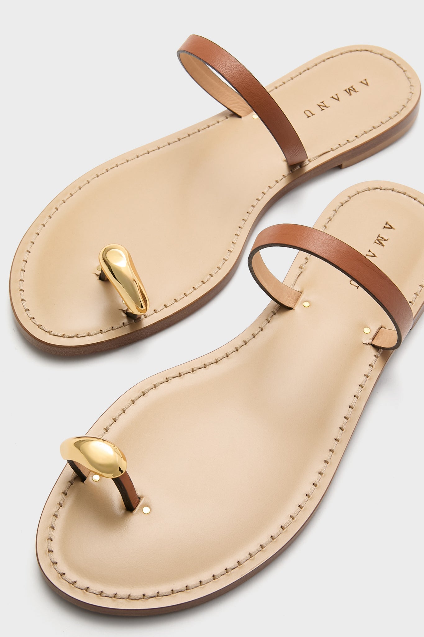  Cognac Kibera Sandals
