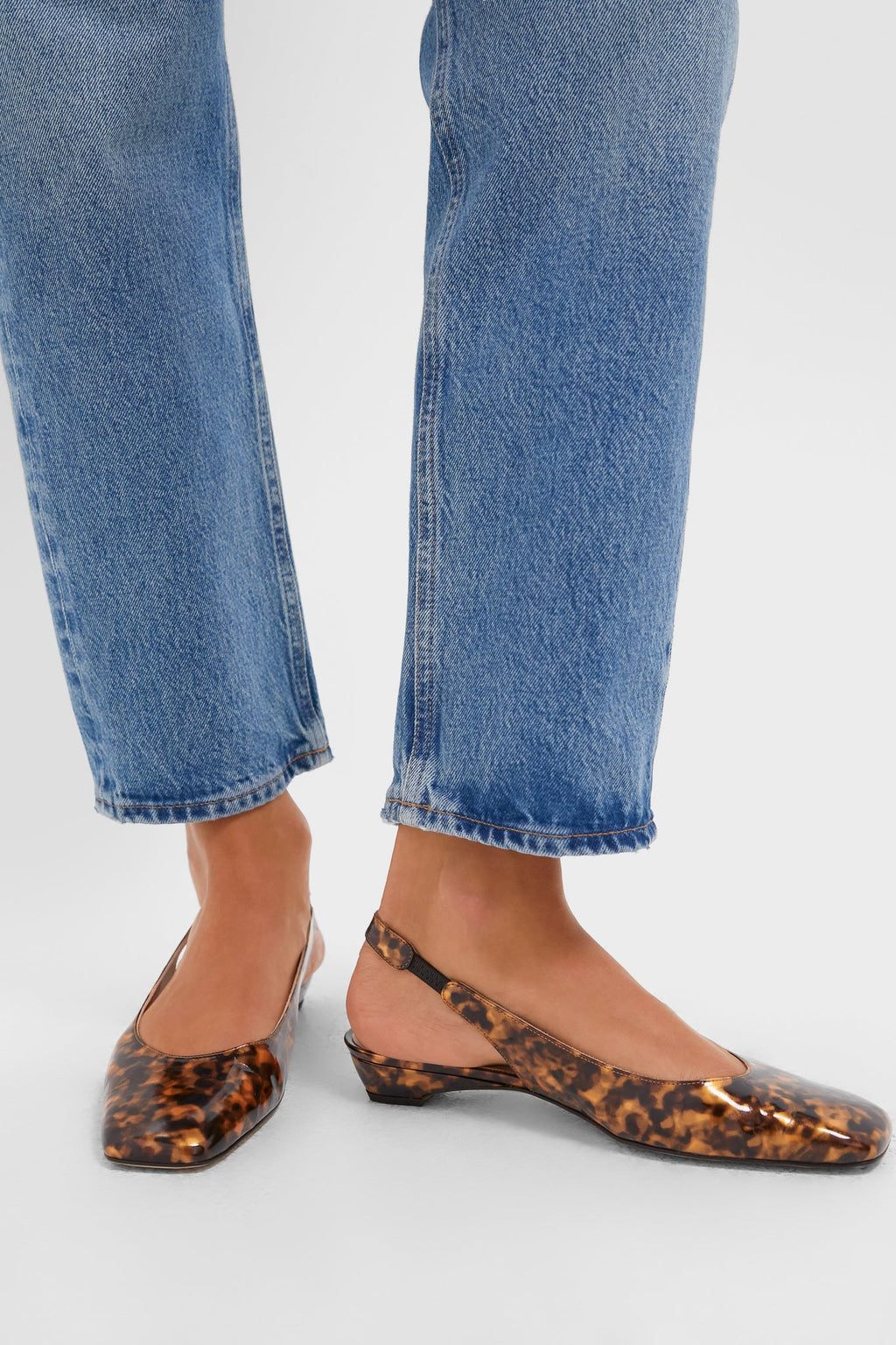  Tortoise Liv Slingback Flats