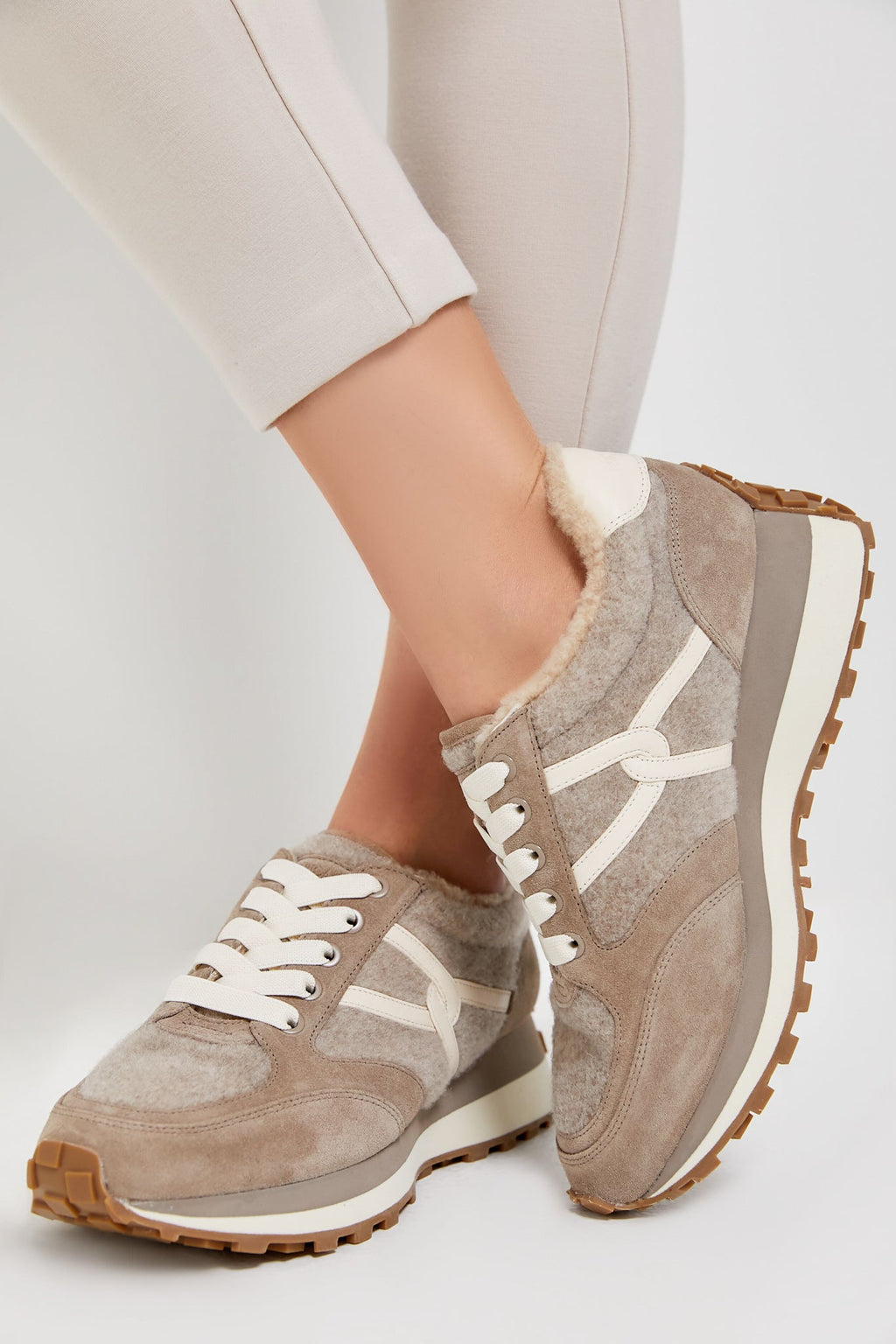 Veronica Beard Cobblestone Valentina Sneakers