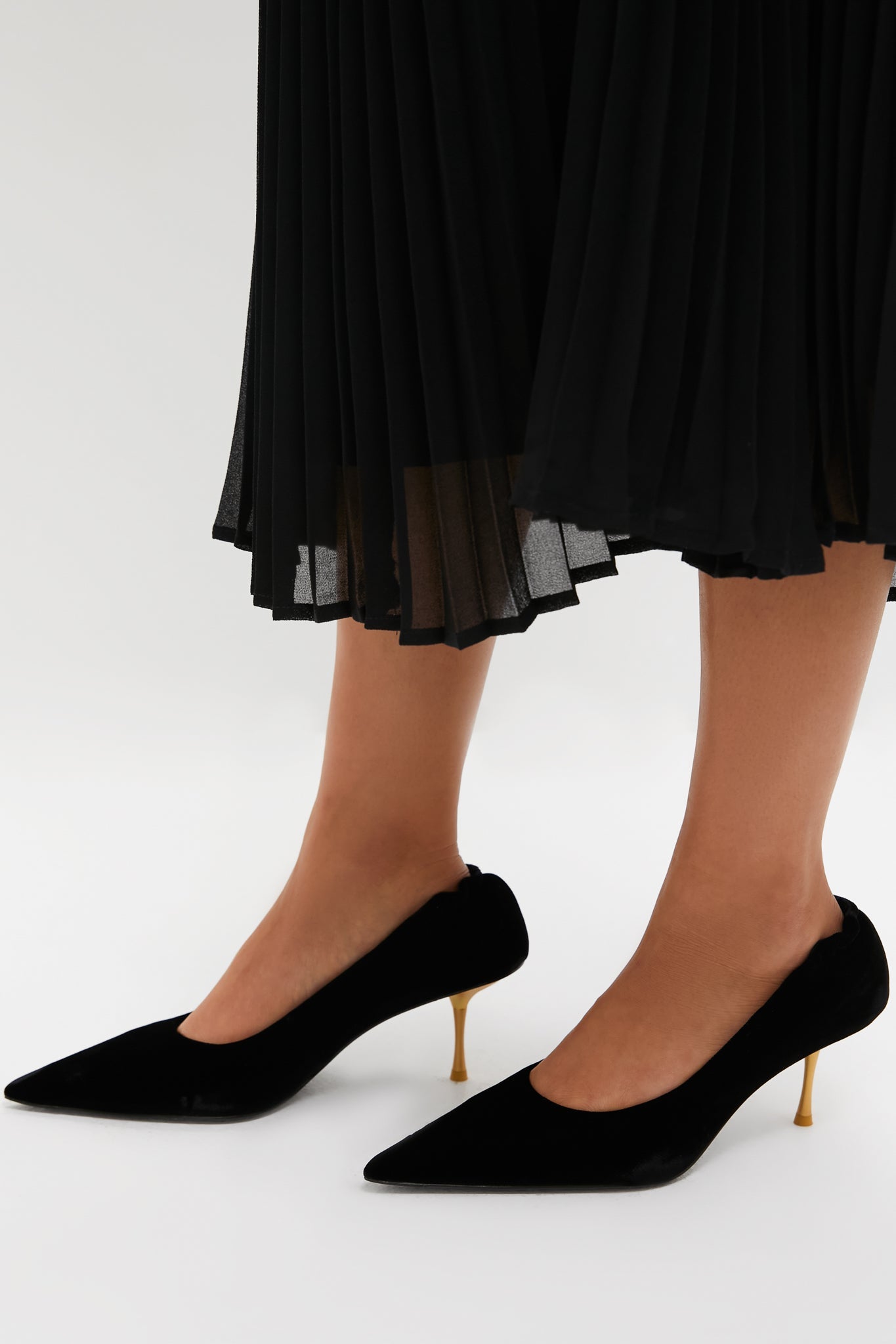 Cult Gaia Black Valentina Pump