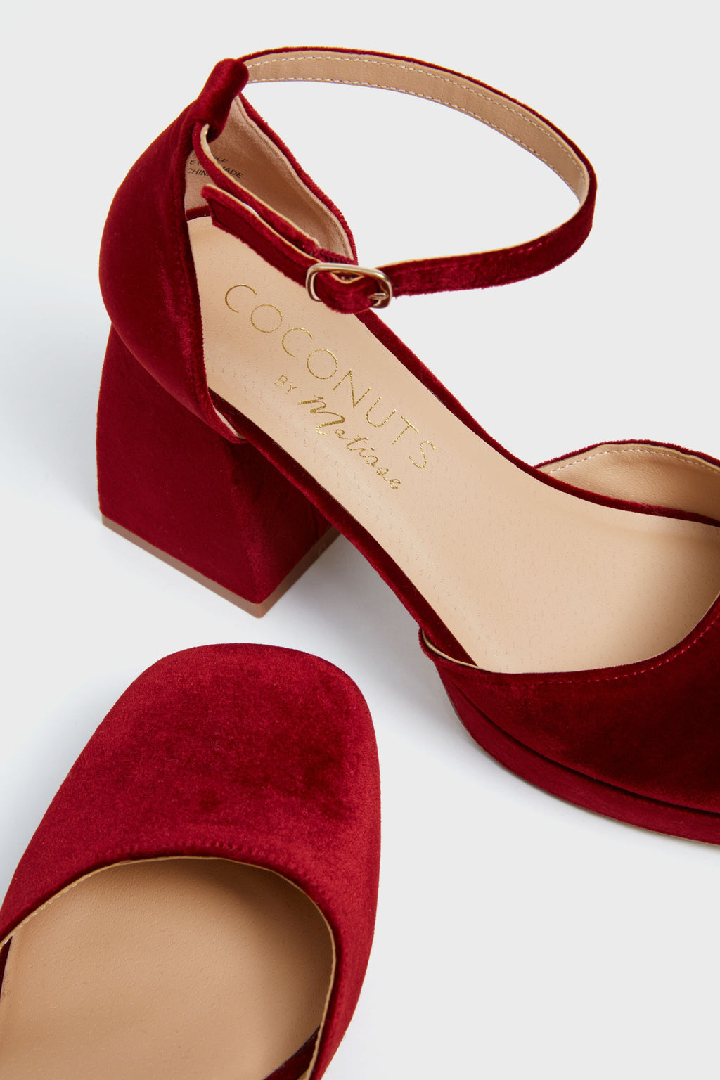 Matisse Burgundy Misha Heels