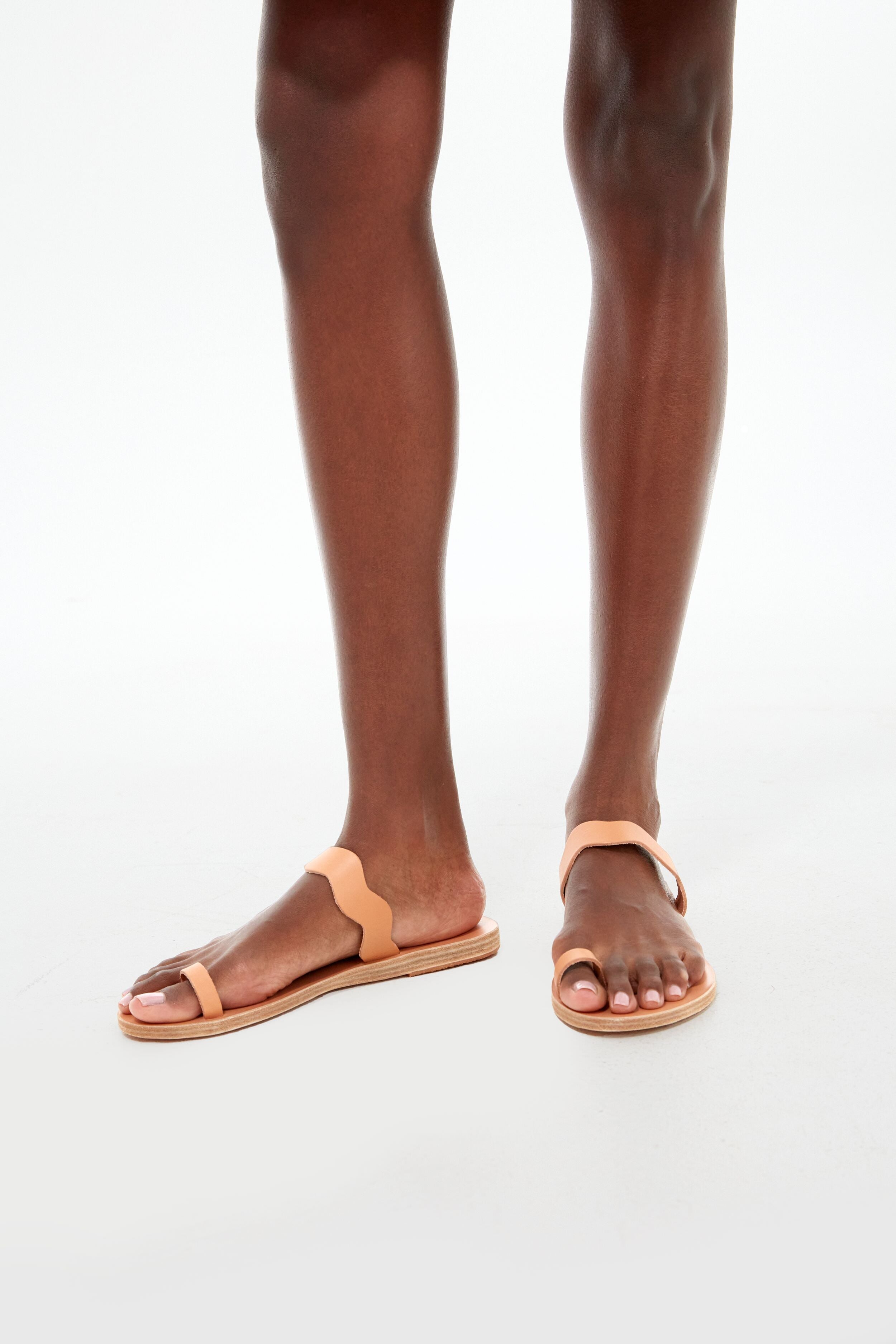 Ancient Greek Sandals Natural Thasos Sandals
