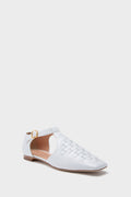  White Calf Nuna Flats