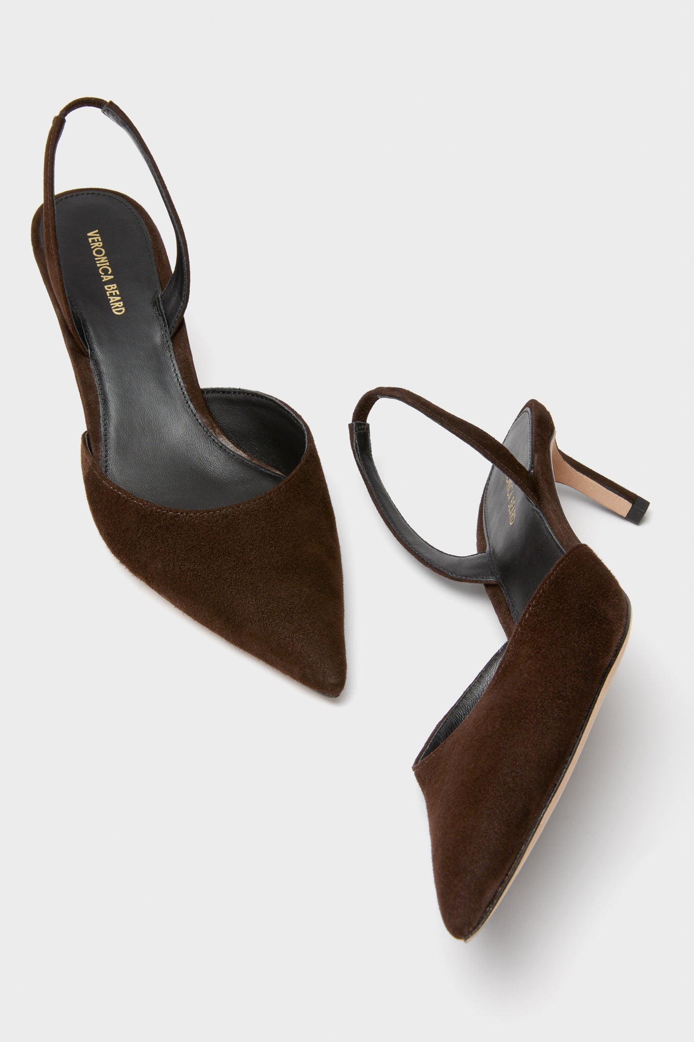 Veronica Beard Espresso Caroline Heels