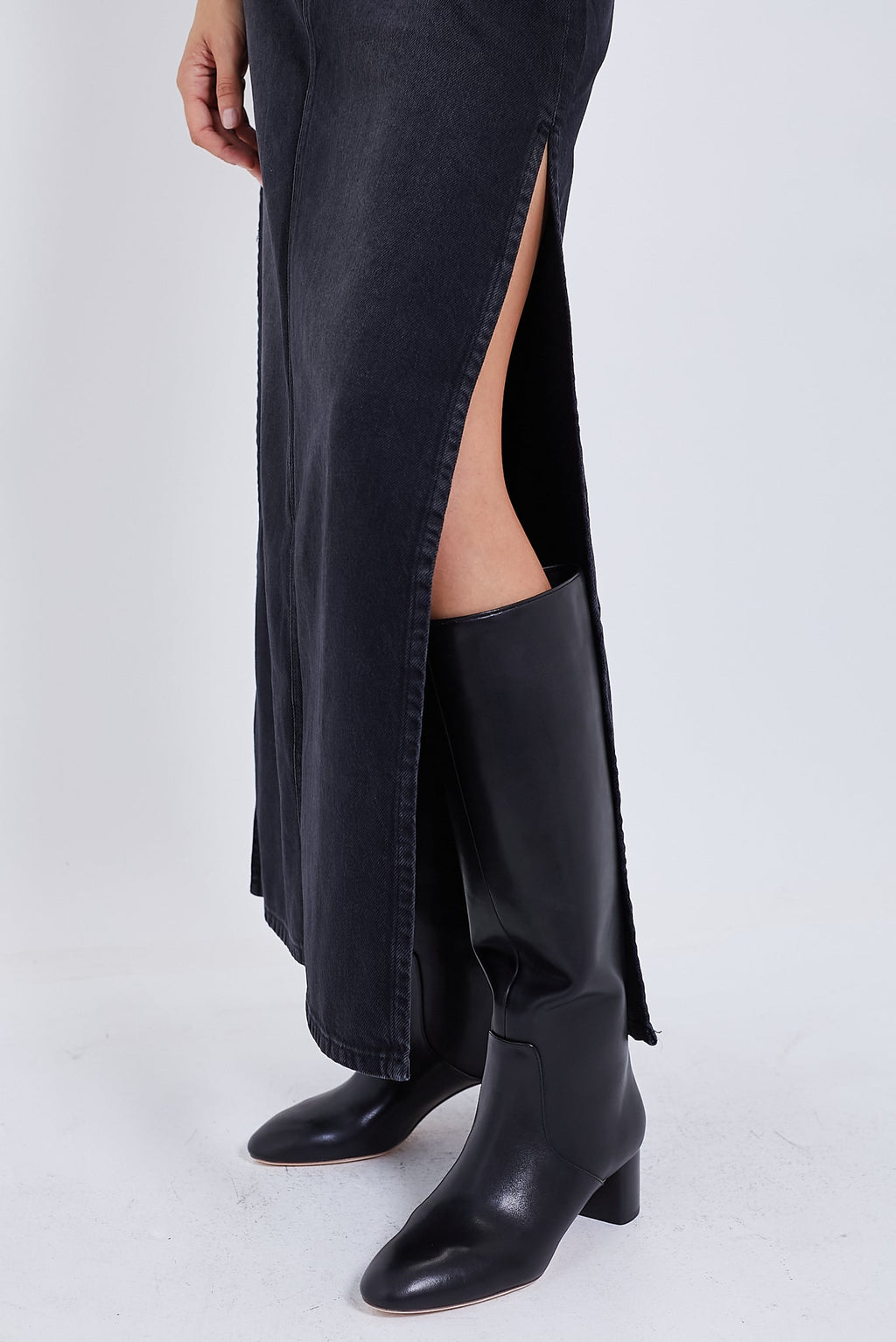 Loeffler Randall Black Gia Tall Boots