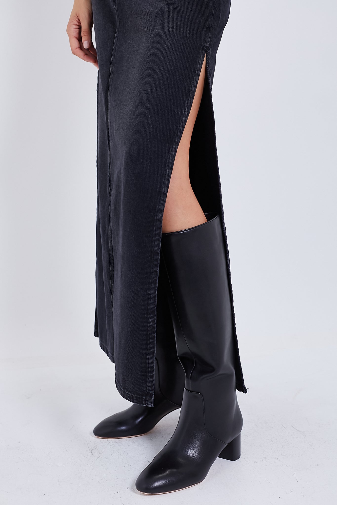 Loeffler Randall Black Gia Tall Boots