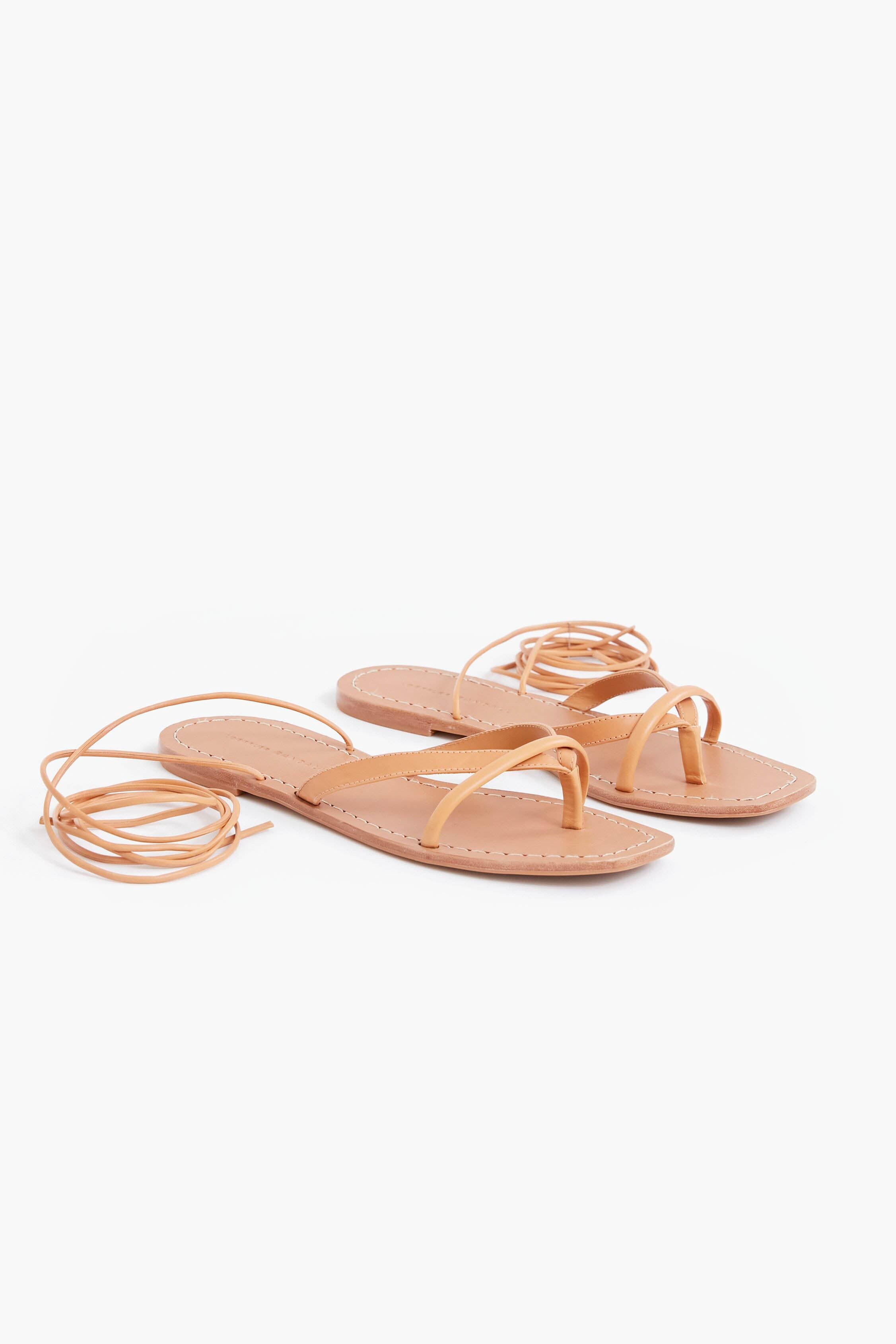 Loeffler Randall Honey Lilla Thong Wrap Sandal