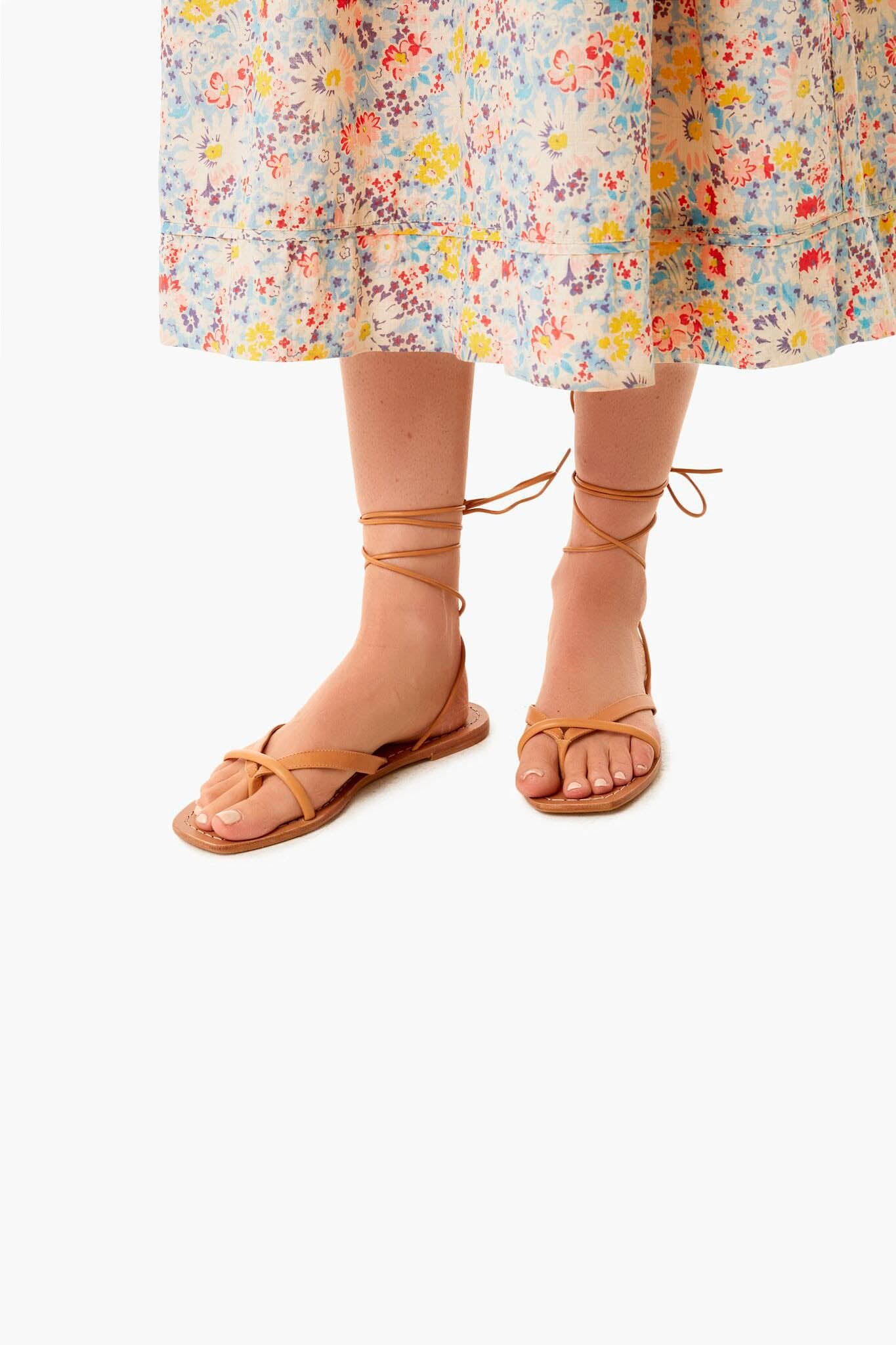 Loeffler Randall Honey Lilla Thong Wrap Sandal