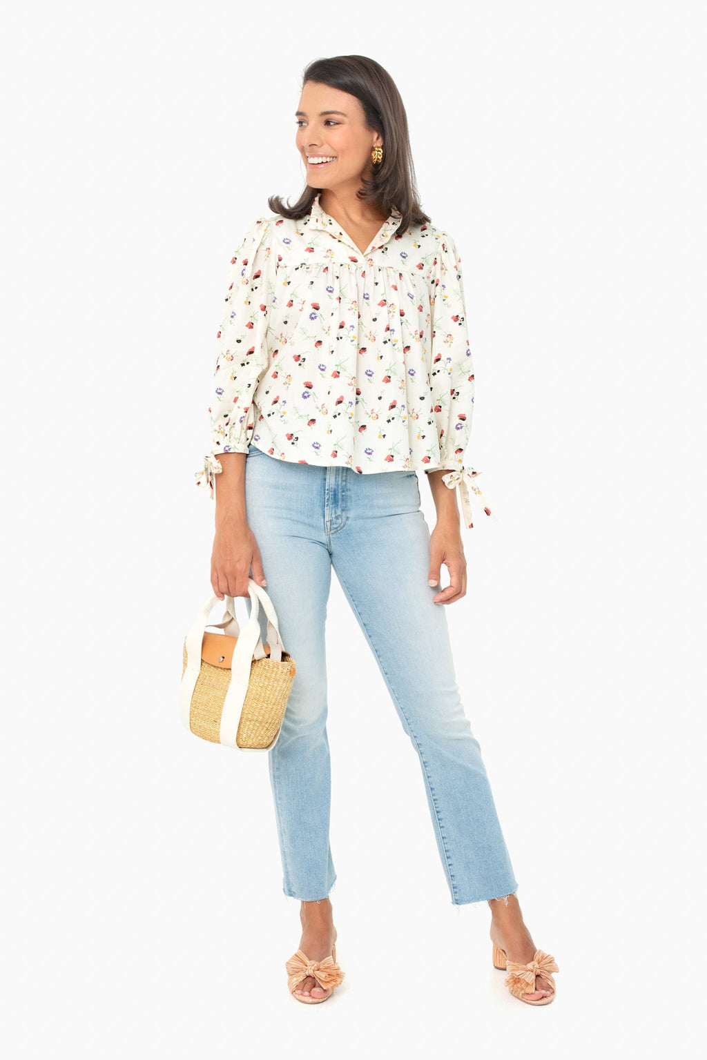 Loeffler Randall Bermuda Emilia Pleated Knot Mules