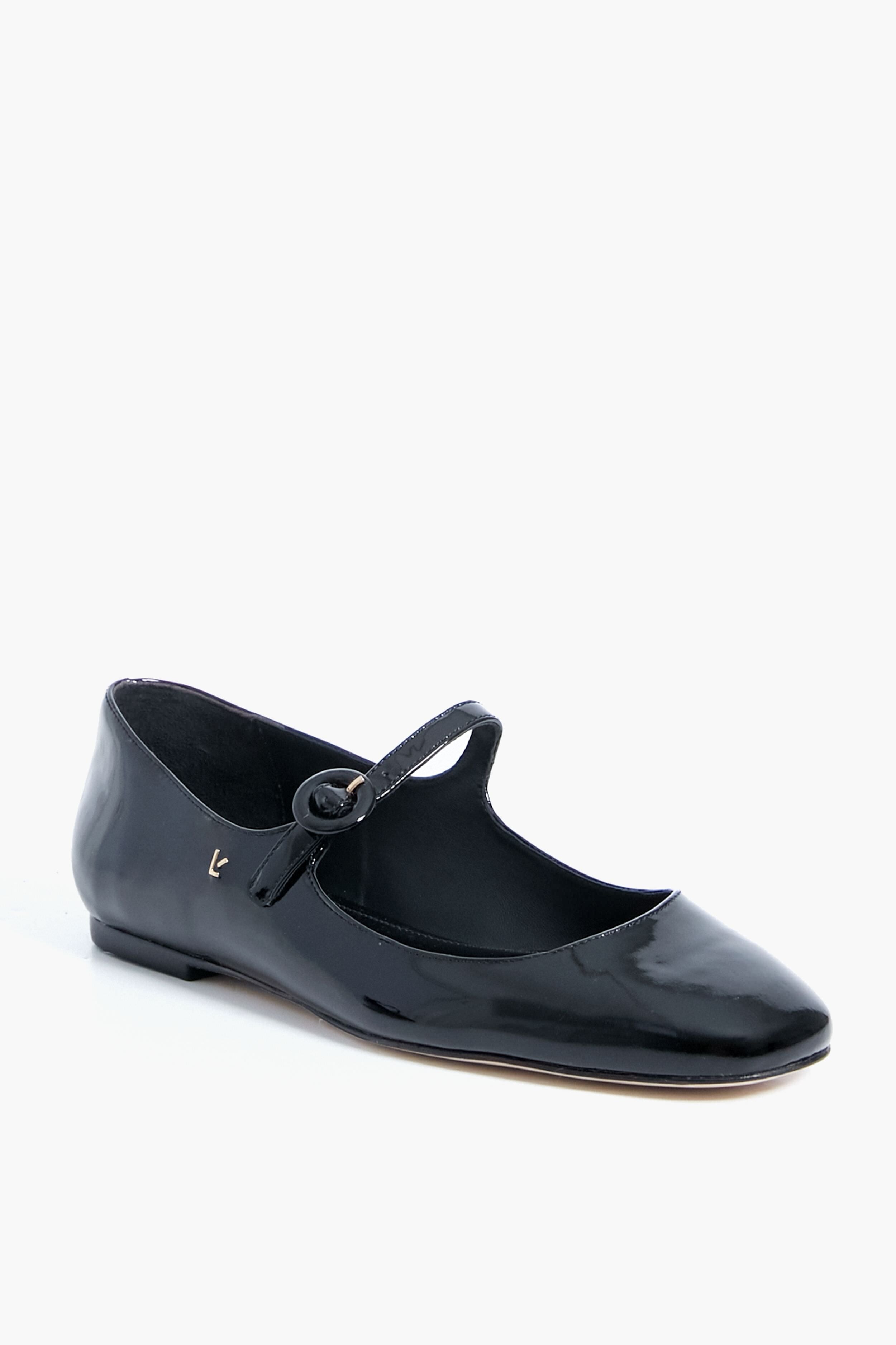  Black Patent Leather Blair Ballet Flats