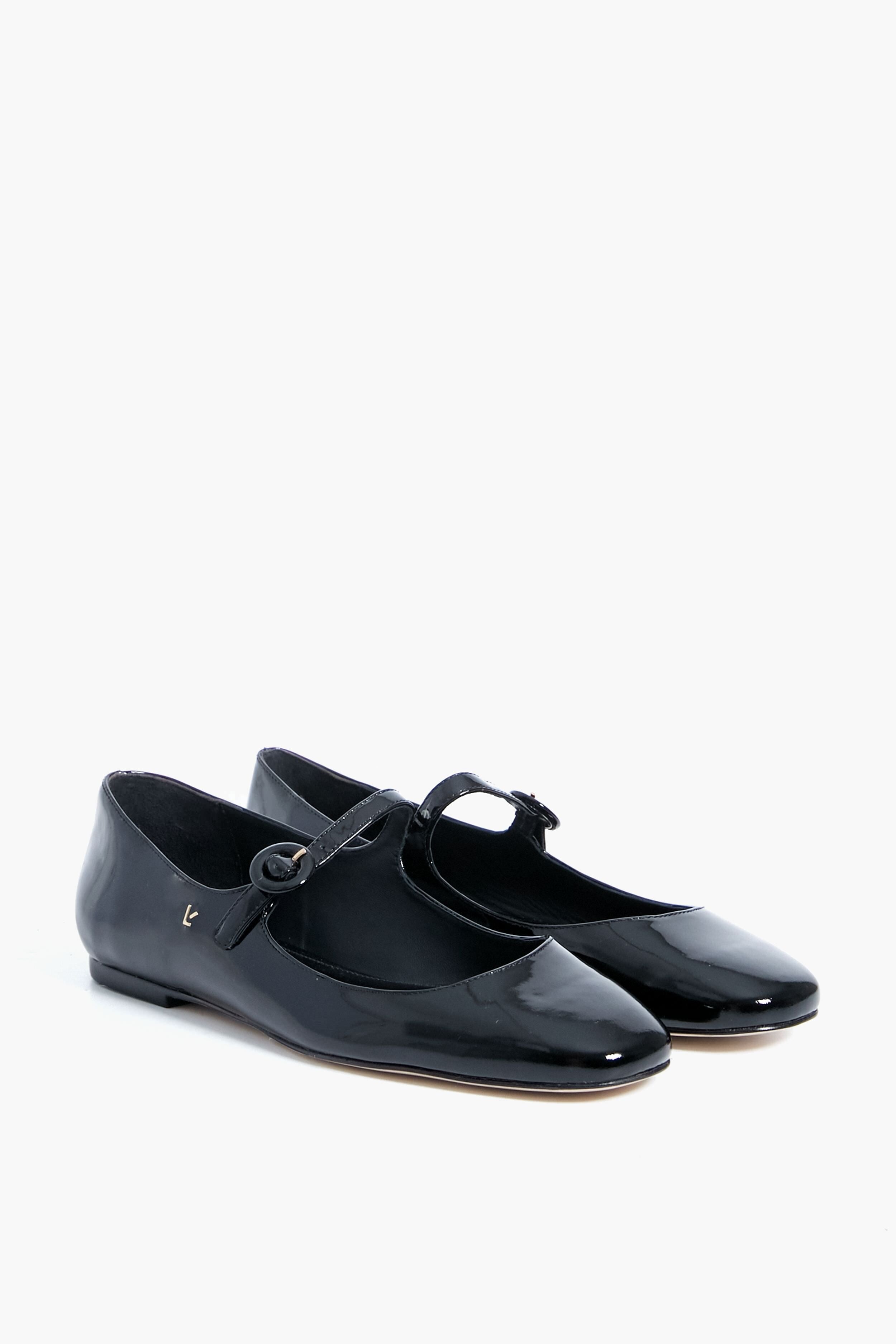  Black Patent Leather Blair Ballet Flats