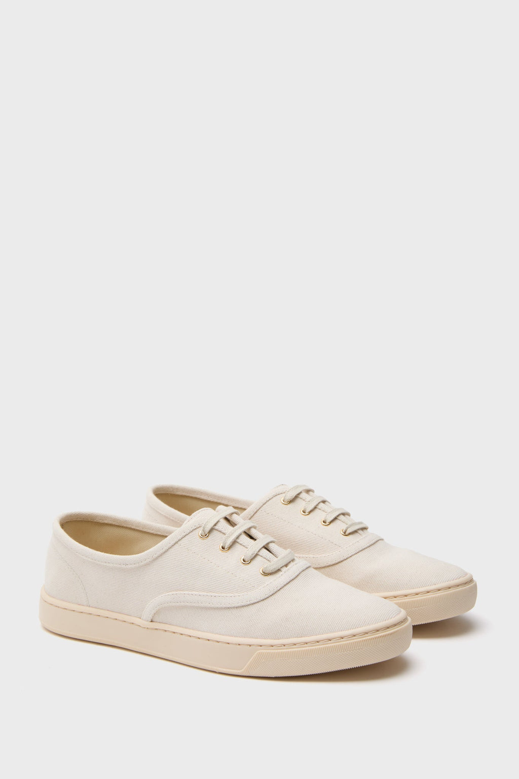  Ivory Canvas Bea Sneakers