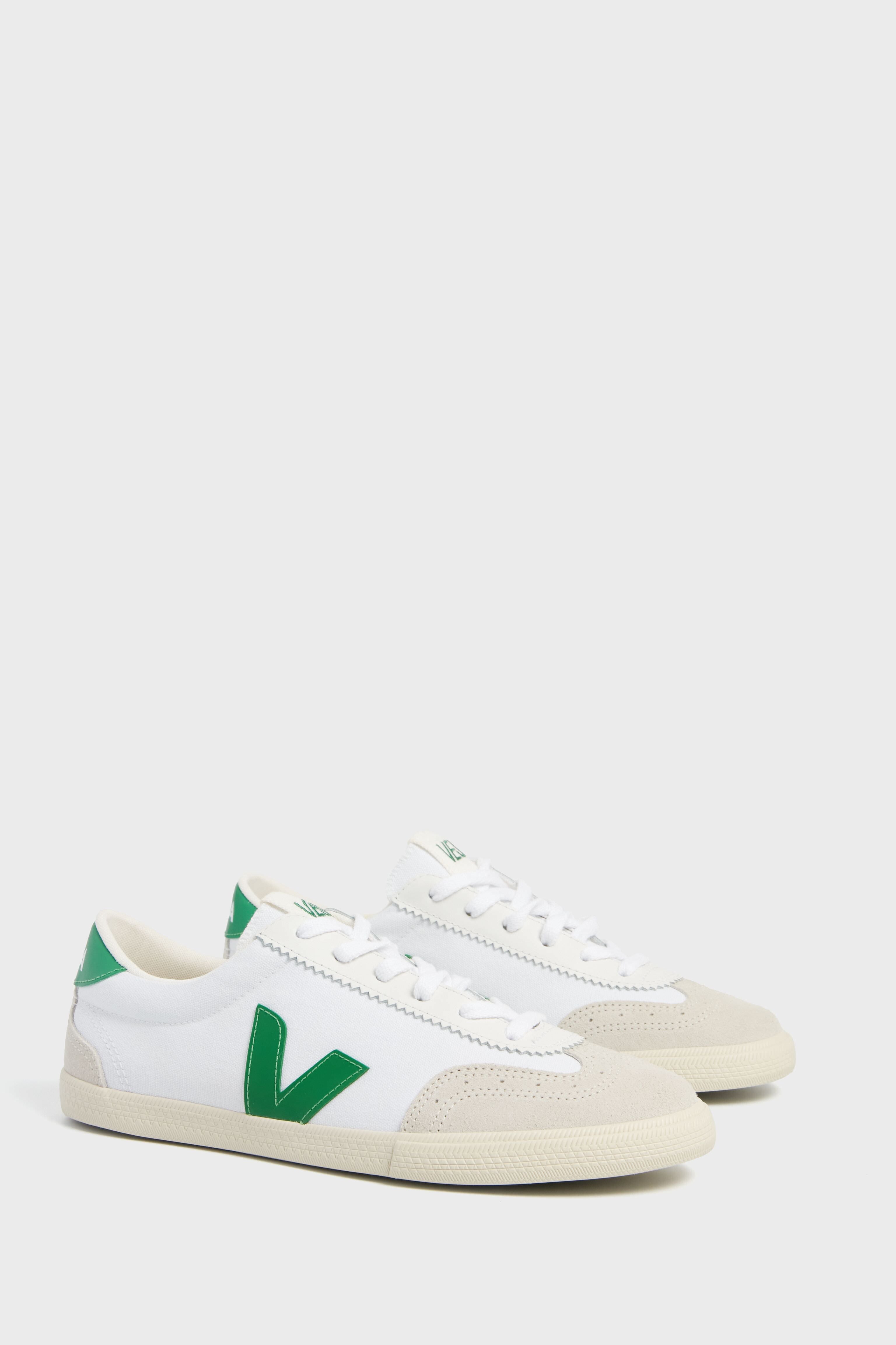 Veja White Emeraude Volley Sneakers