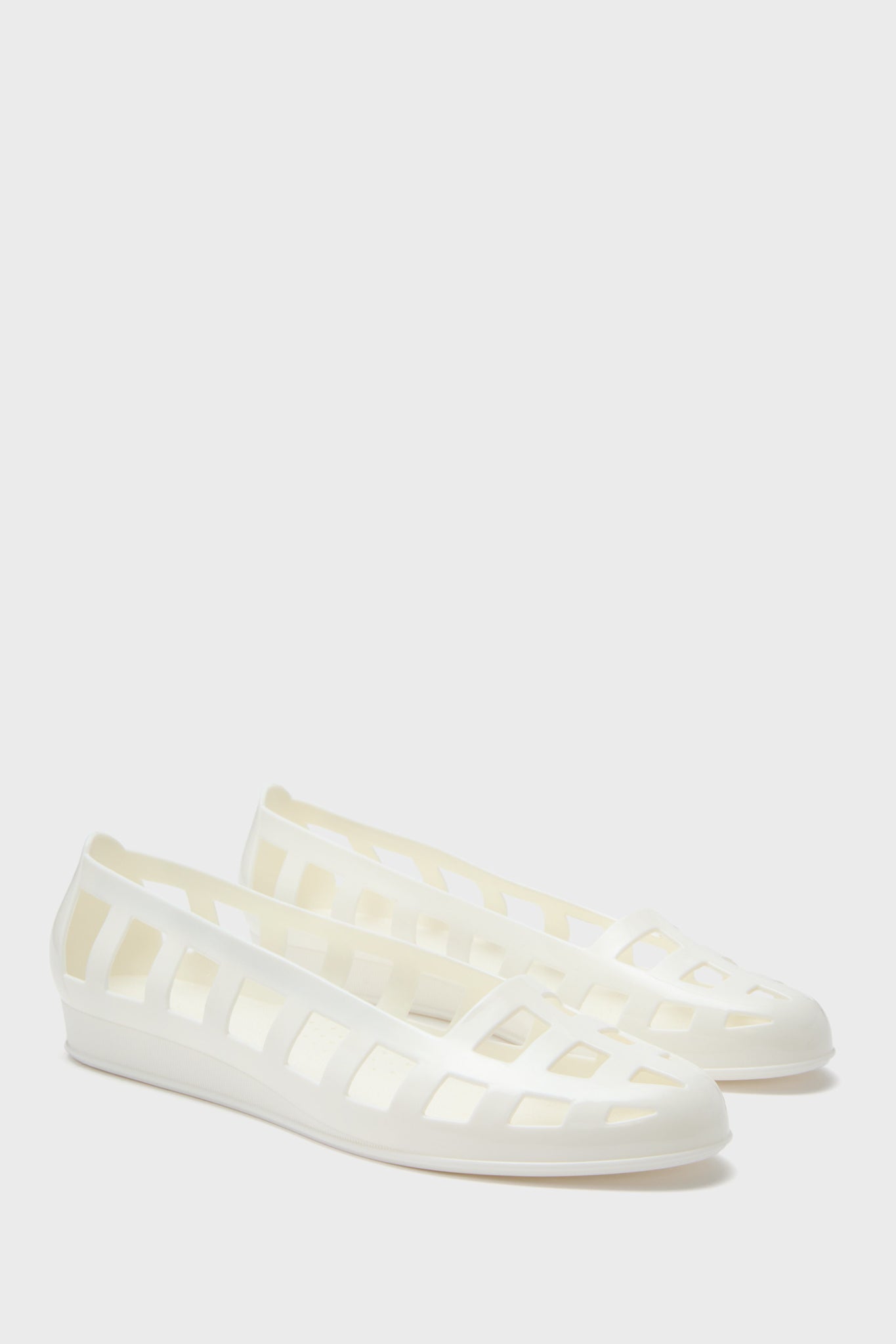 Ancient Greek Sandals White Elli Ballerina Flats
