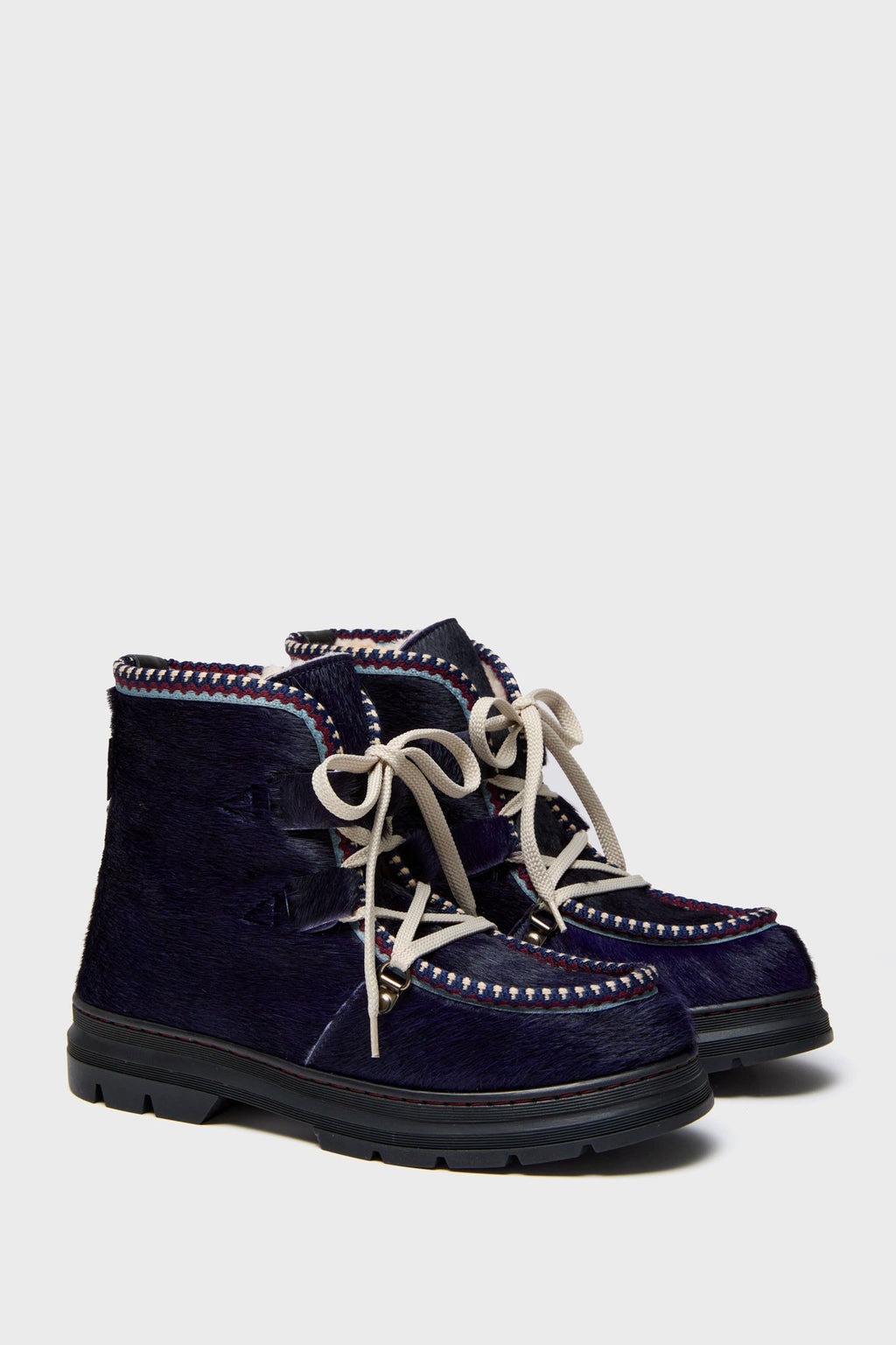  Ink Shearling Lined Incredible Pony Boots